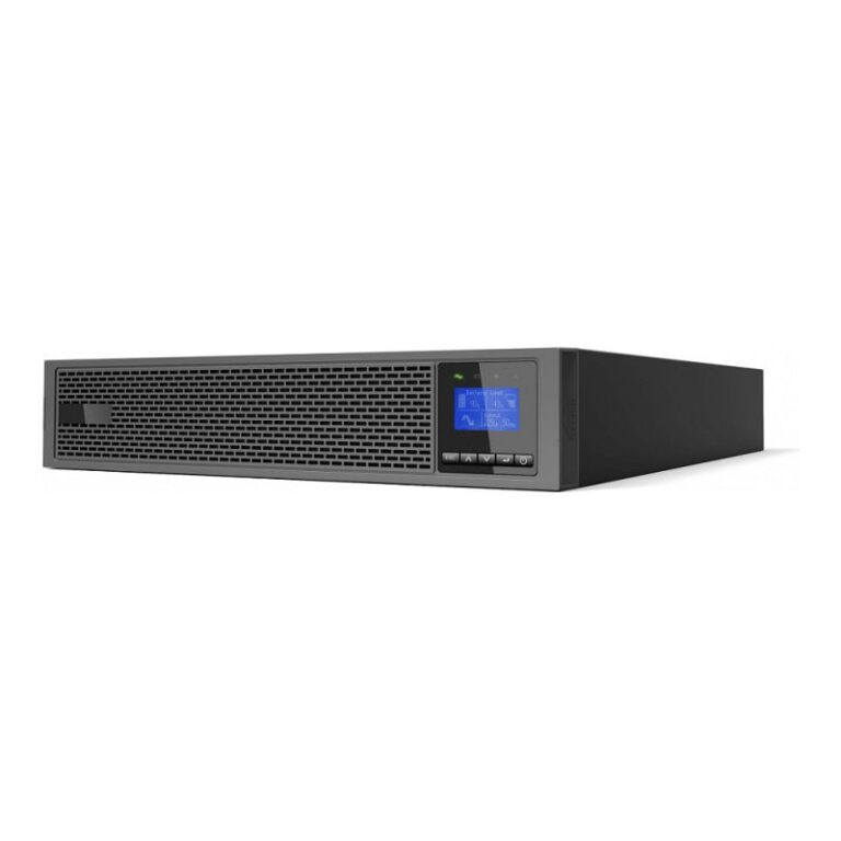UPS Online IoT 2kVA / 2000W – Double Conversion Online UPS, Pure Sine Wave, LCD, USB (Black, 230V)