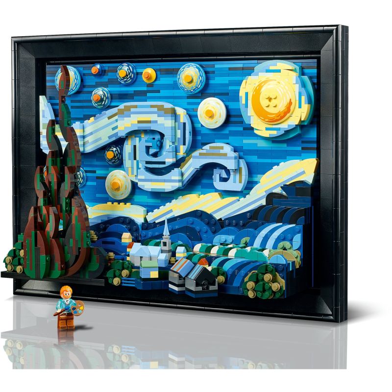LEGO Ideas Vincent van Gogh – The Starry Night - Figura 3
