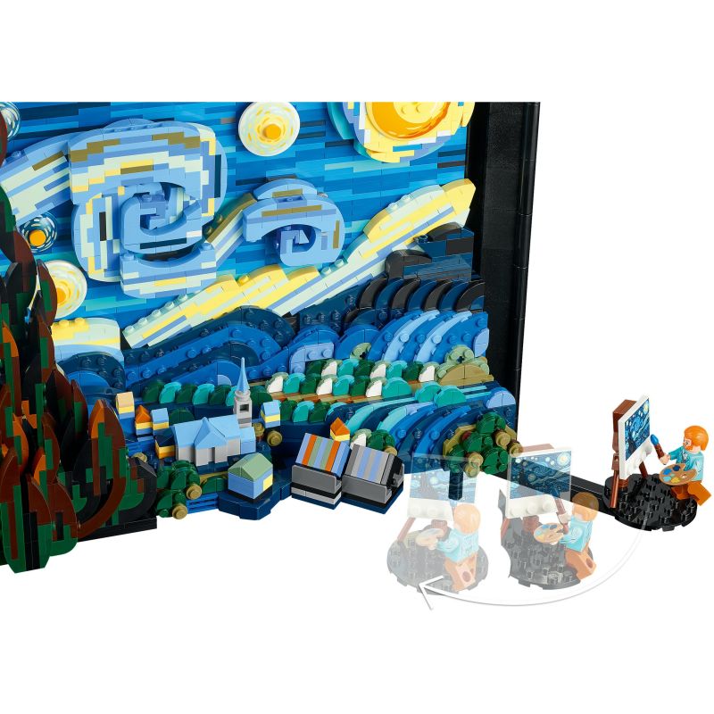 LEGO Ideas Vincent van Gogh – The Starry Night - Figura 2