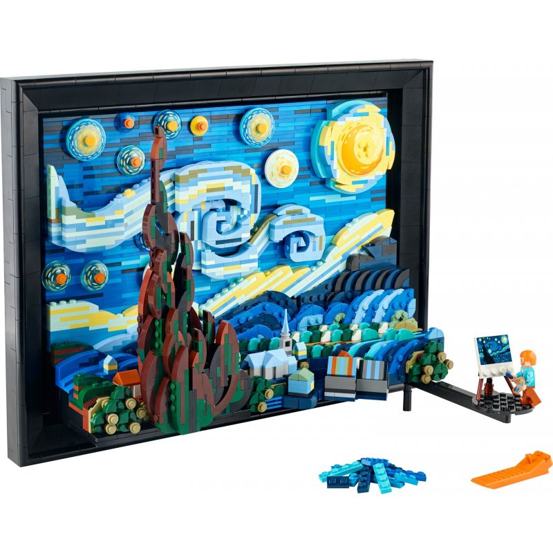 LEGO Ideas Vincent van Gogh – The Starry Night - Figura 4