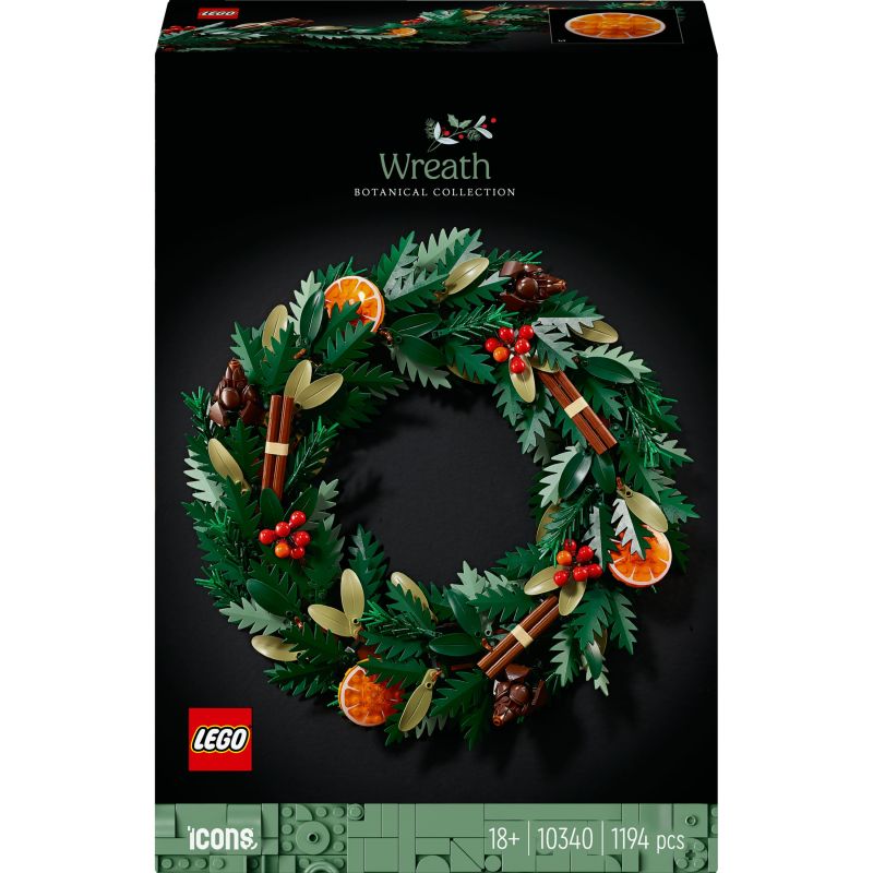 LEGO Art Christmas Wreath