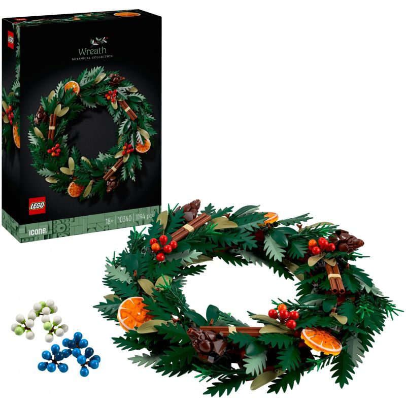 LEGO Art Christmas Wreath - Figura 4
