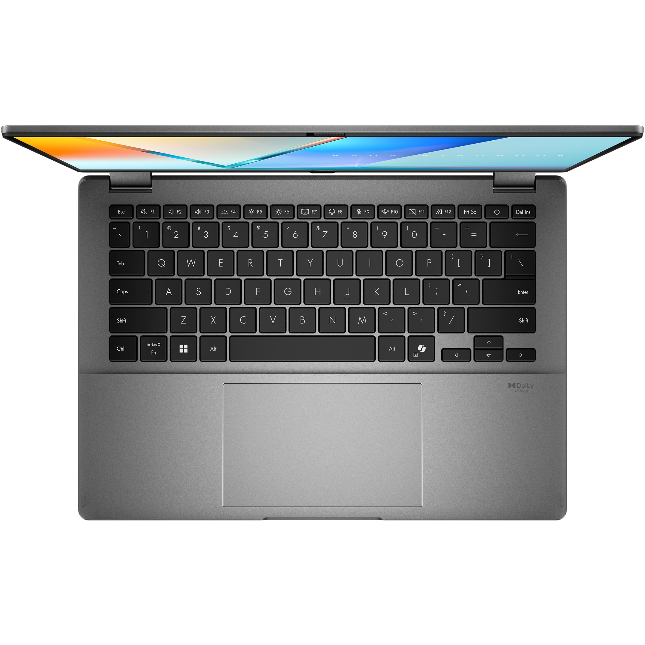 Laptop ASUS VivoBook 14 Flip / Ultra 7-256V / 16GB LPDDR5 / 1TB / 14" WUXGA OLED Touch / Intel Arc Graphics 140V / DE / Gri - Figura 2