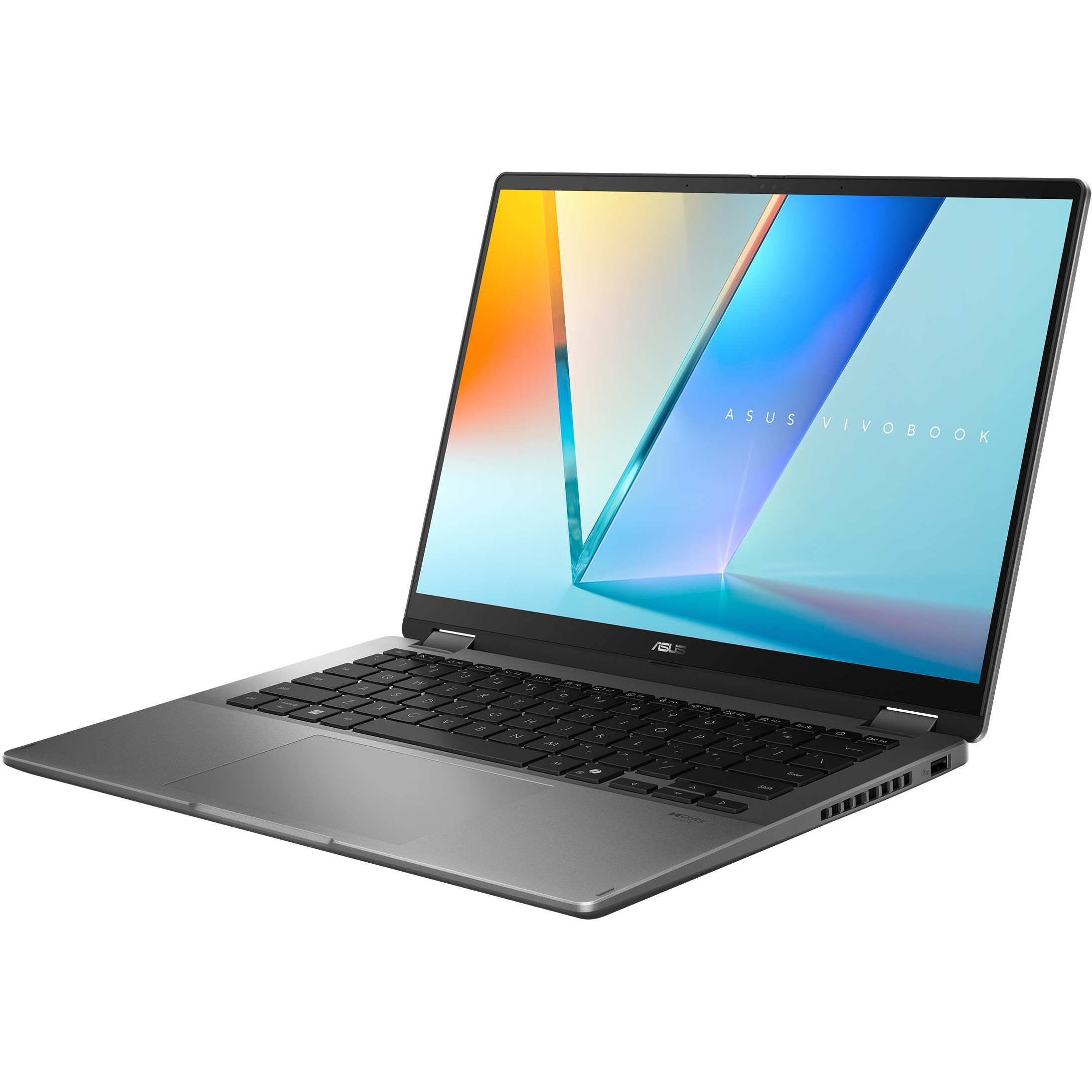 Laptop ASUS VivoBook 14 Flip / Ultra 7-256V / 16GB LPDDR5 / 1TB / 14" WUXGA OLED Touch / Intel Arc Graphics 140V / DE / Gri - Figura 3