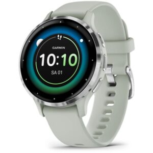 Orë e mençur Garmin Venu 3S – Gjelbër e Hapur/Argjend