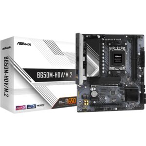 Pllakë Amë AMD AM5 ASROCK B650M-HDV/M.2 / DDR5 / HDMI+DP