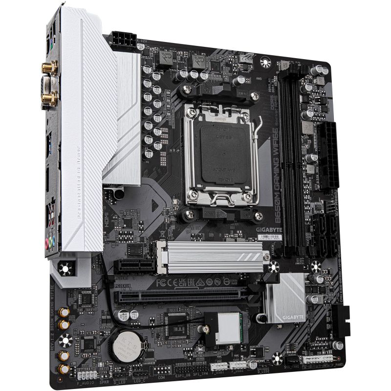 Pllakë Amë AMD AM5 GA-B650M Gaming WIFI6E / DDR5 / HDMI - Figura 3