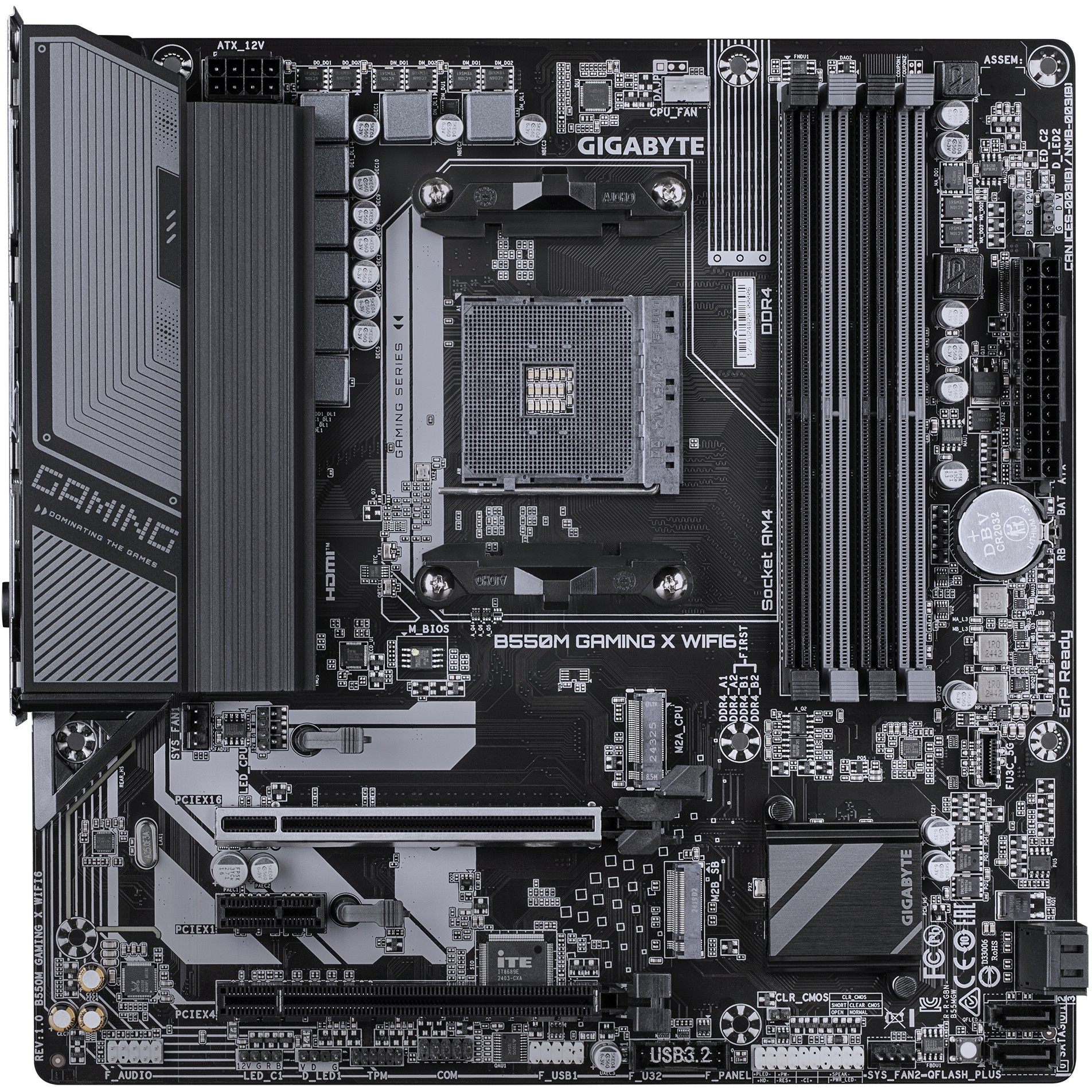 B550M GAMING X WIFI6 (B550.AM4.mATX.DDR4) - Figura 2