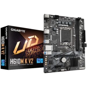 Pllakë Amë MB Intel Gigabyte H610M K V2 / LGA 1700 / DDR5 / Micro-ATX