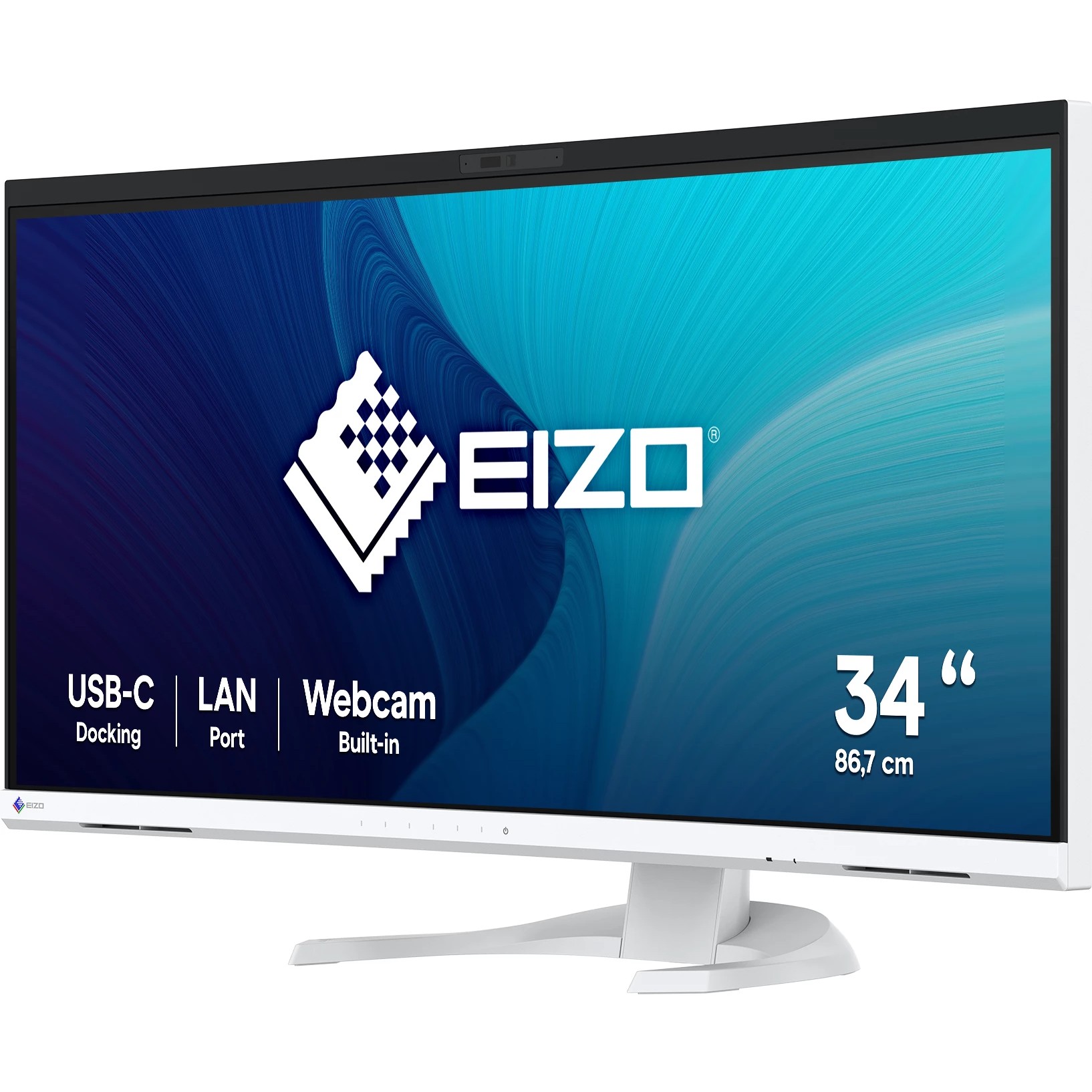 EIZO 86.7cm (34.1") EV3450XC-WT 21:9 4K 2xHDMI+DP+USB-C Curv - Figura 2
