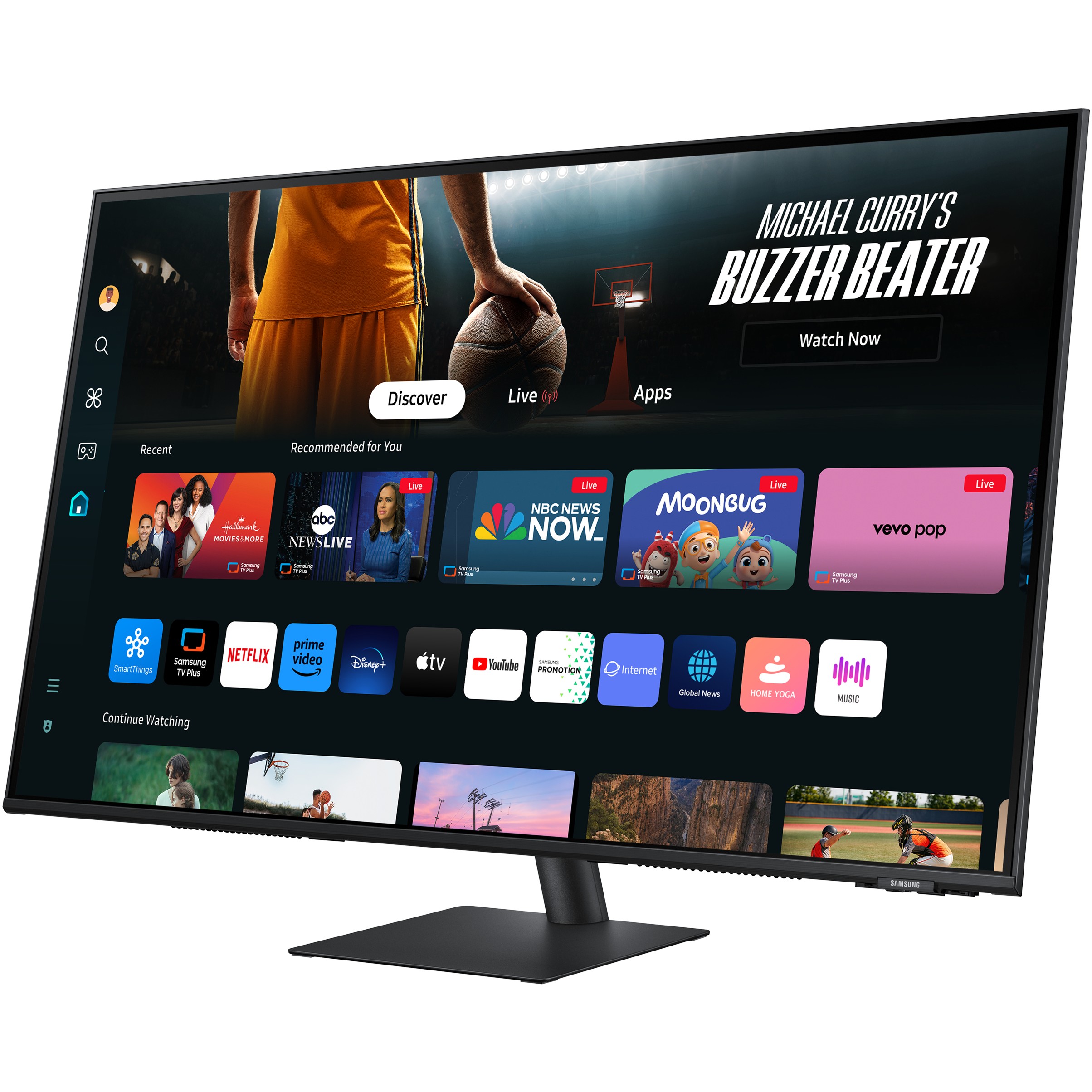 Monitor Samsung S43DM702UU (M70D) / 43″ / 4K UHD / VA / 16:9 / 60Hz / 4ms / USB-C + 2× HDMI + USB-A / E zezë - Figura 5