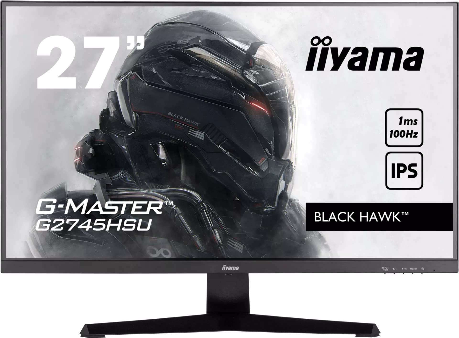 Monitor IIYAMA G2745HSU-B2 / 27″ / 1920×1080 / 100Hz / IPS / I zi