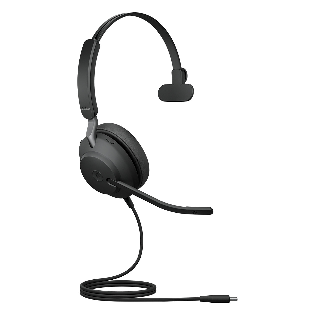 Kufje me kabllo Jabra Evolve2 40 SE / USB-C / MS Mono – Zezë - Figura 2