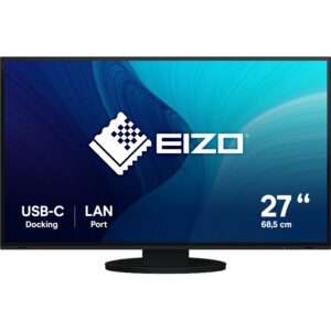 Monitor EIZO EV2795-BK / 27″ / WQHD IPS LED / 60Hz / 5ms / HDMI + DP + USB-C - Zezë