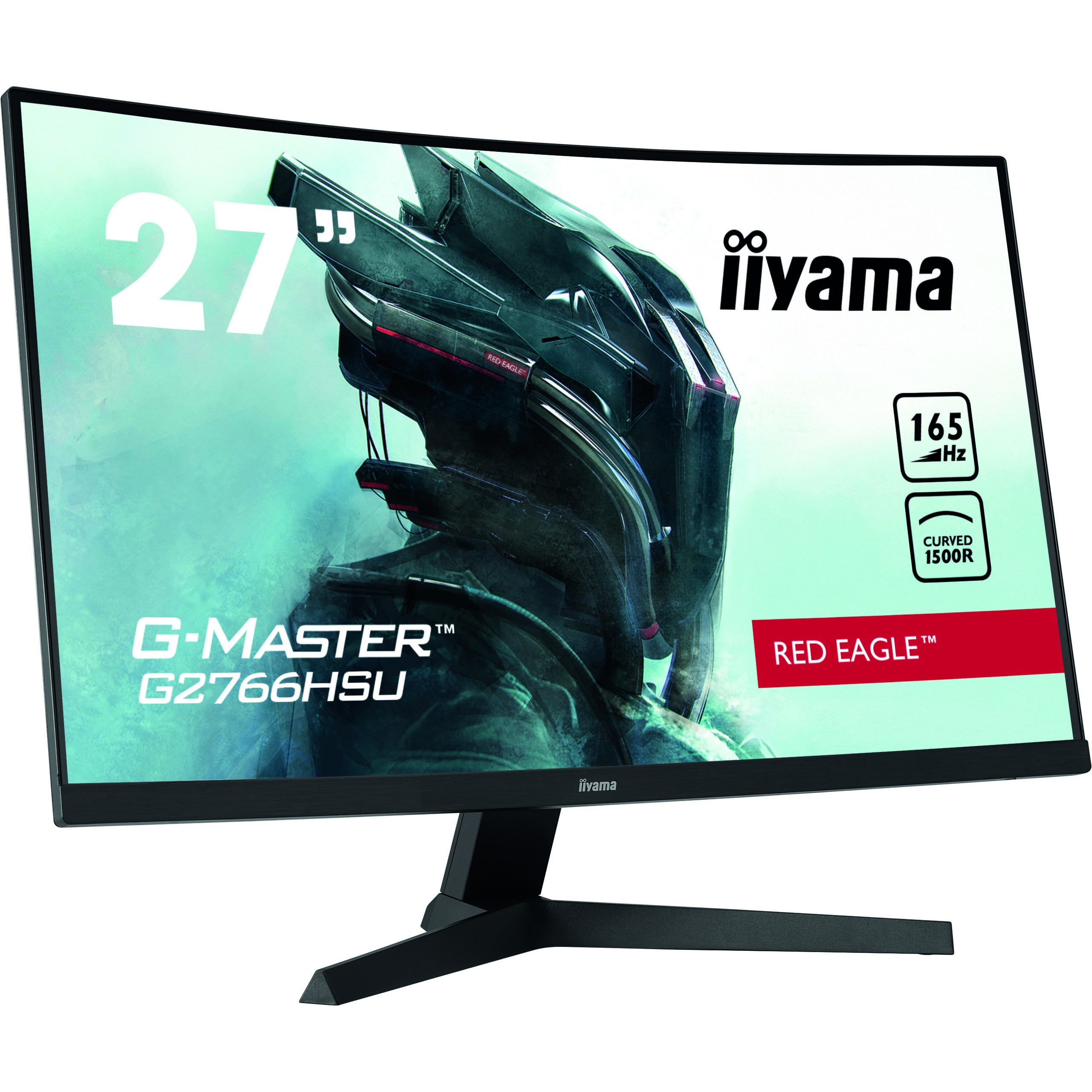 IIYAMA 68.6cm (27") G2766HSU-B1 16:9 2xHDMI+DP+USB Curved