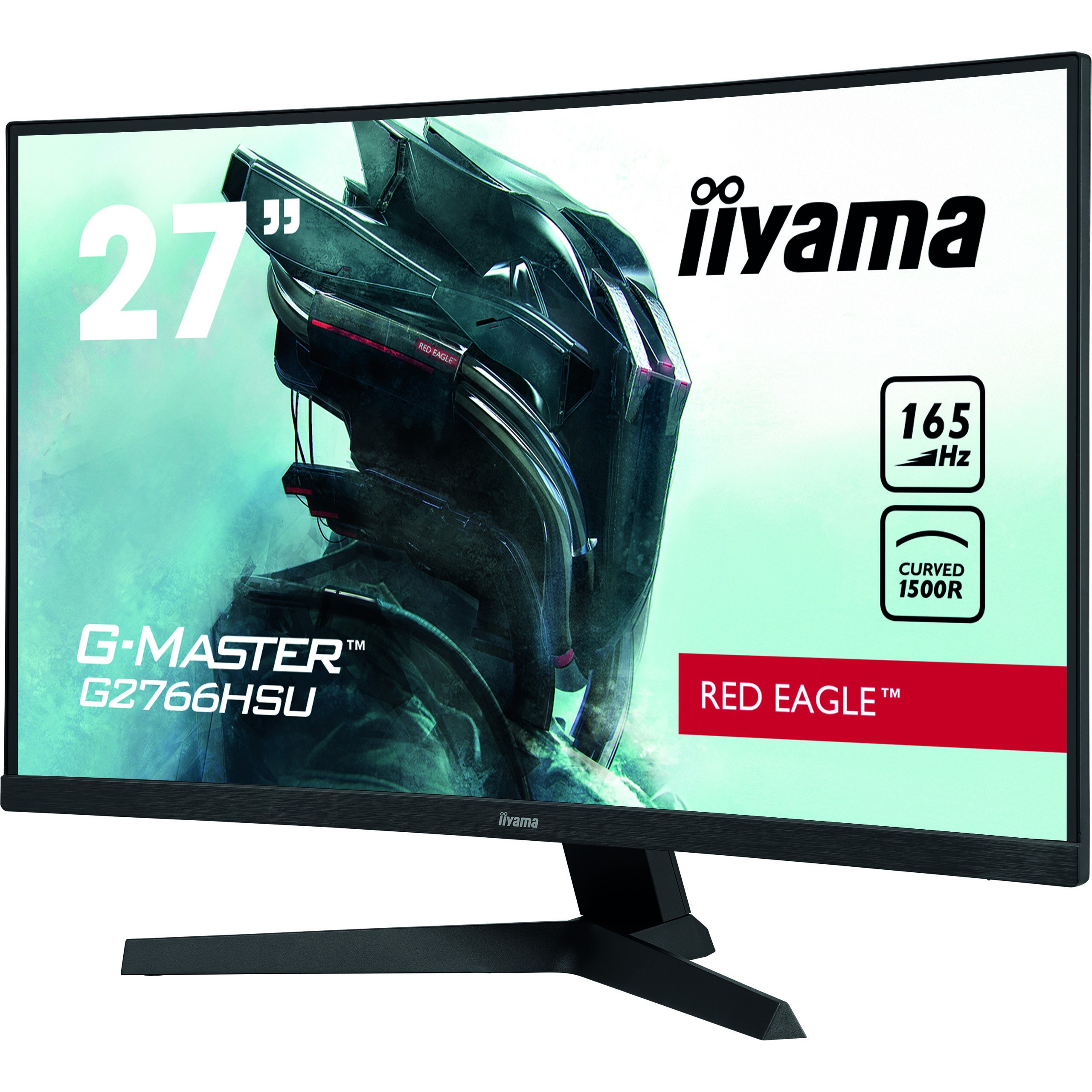 IIYAMA 68.6cm (27") G2766HSU-B1 16:9 2xHDMI+DP+USB Curved - Figura 4