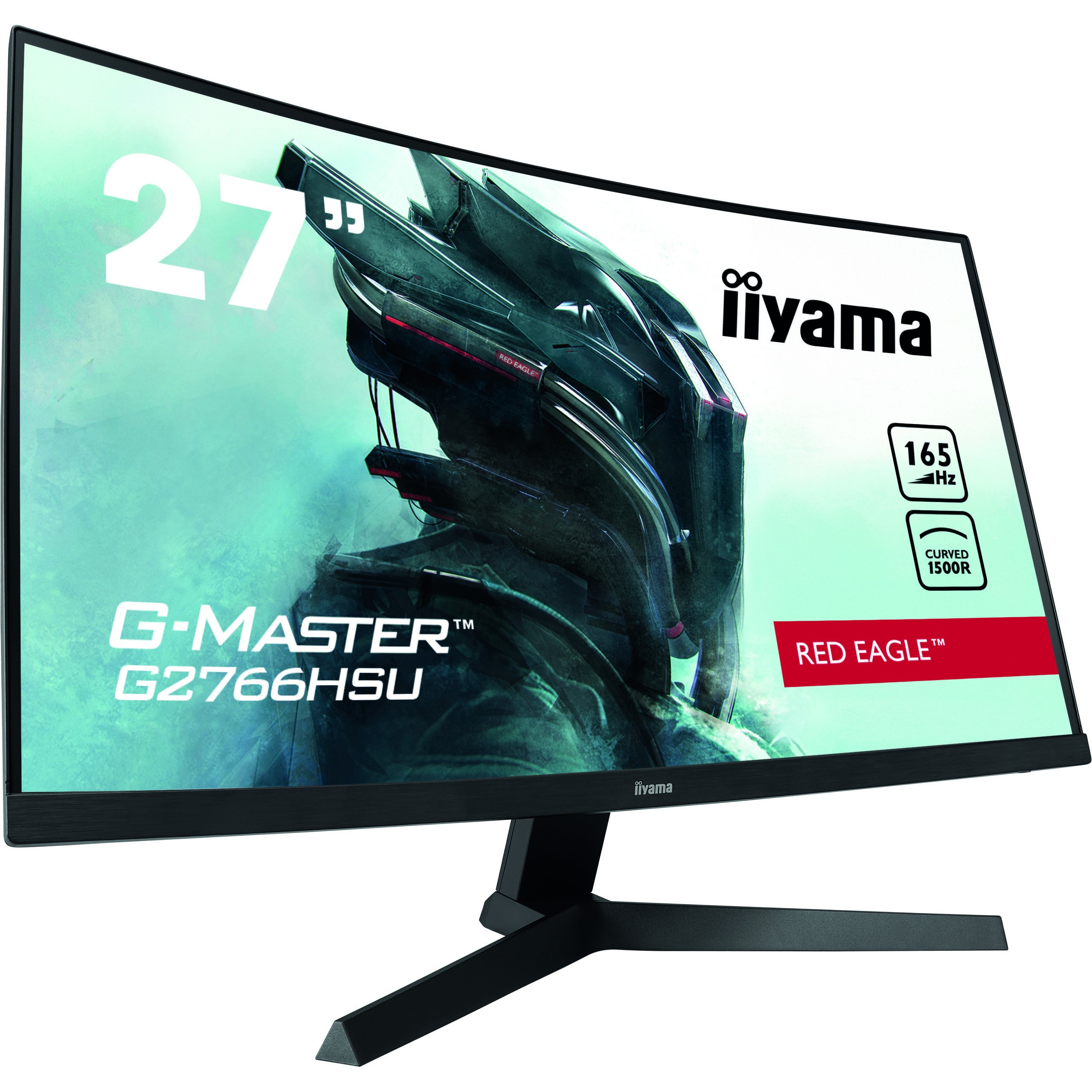 IIYAMA 68.6cm (27") G2766HSU-B1 16:9 2xHDMI+DP+USB Curved - Figura 5