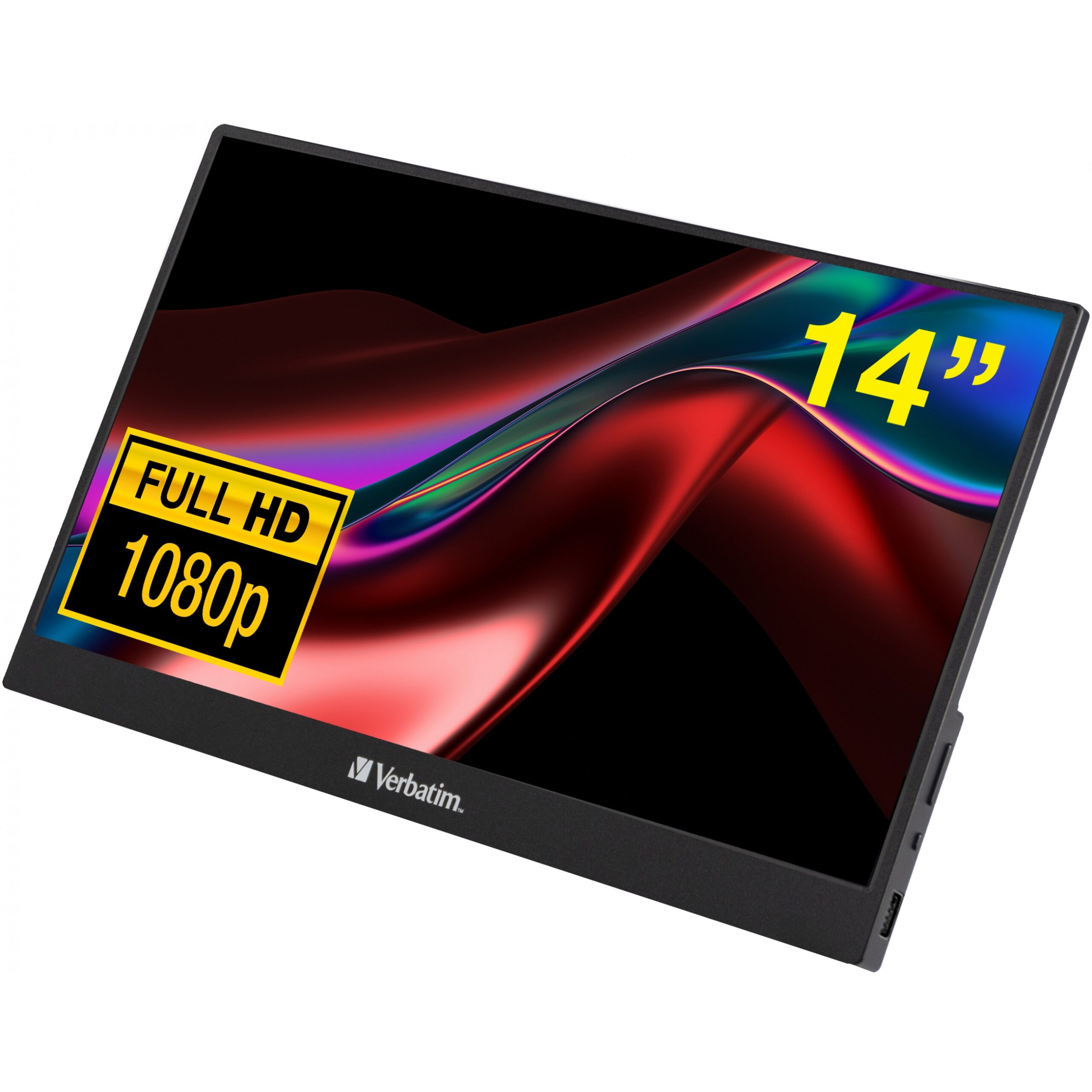 Monitor Verbatim PM-14 / 14″ / Full HD TFT/IPS LCD / 6ms / HDMI - Zezë