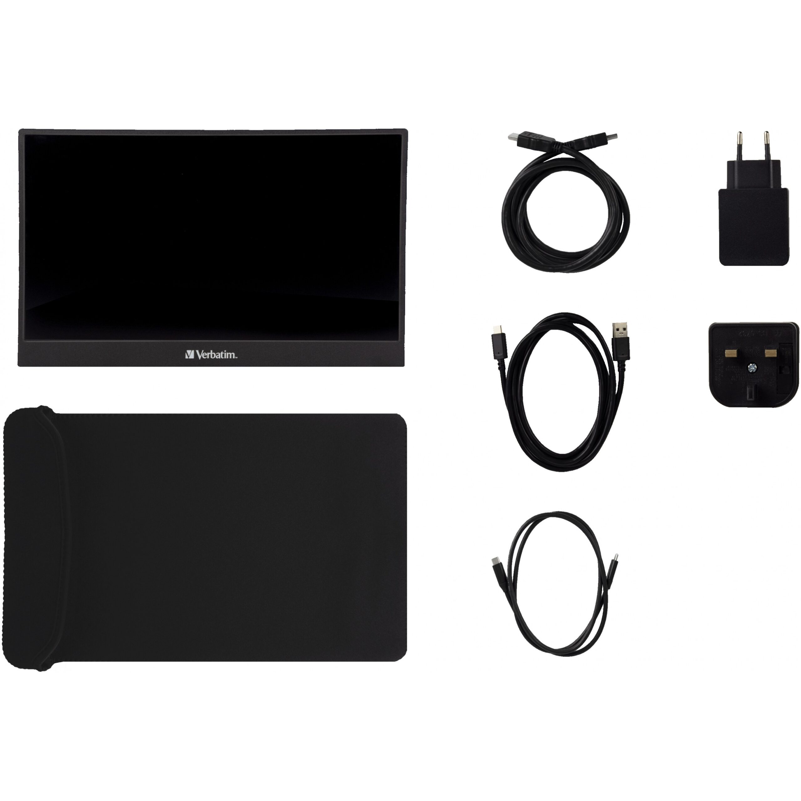 Monitor Verbatim PM-14 / 14″ / Full HD TFT/IPS LCD / 6ms / HDMI - Zezë - Figura 3