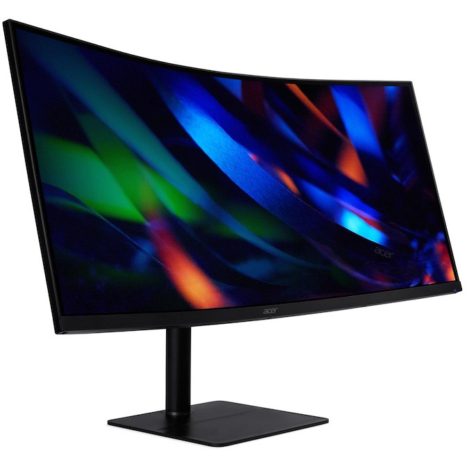 Monitor Acer CZ342CURHb / 34″ / UWQHD VA LCD / 100Hz / 1ms / HDMI + DisplayPort - Zezë - Figura 2