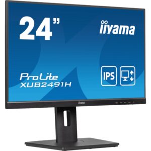 Monitor IIYAMA ProLite XUB2491H / 23.8″ / Full HD IPS LED / 100Hz / 0.5ms / HDMI + DP - Zezë