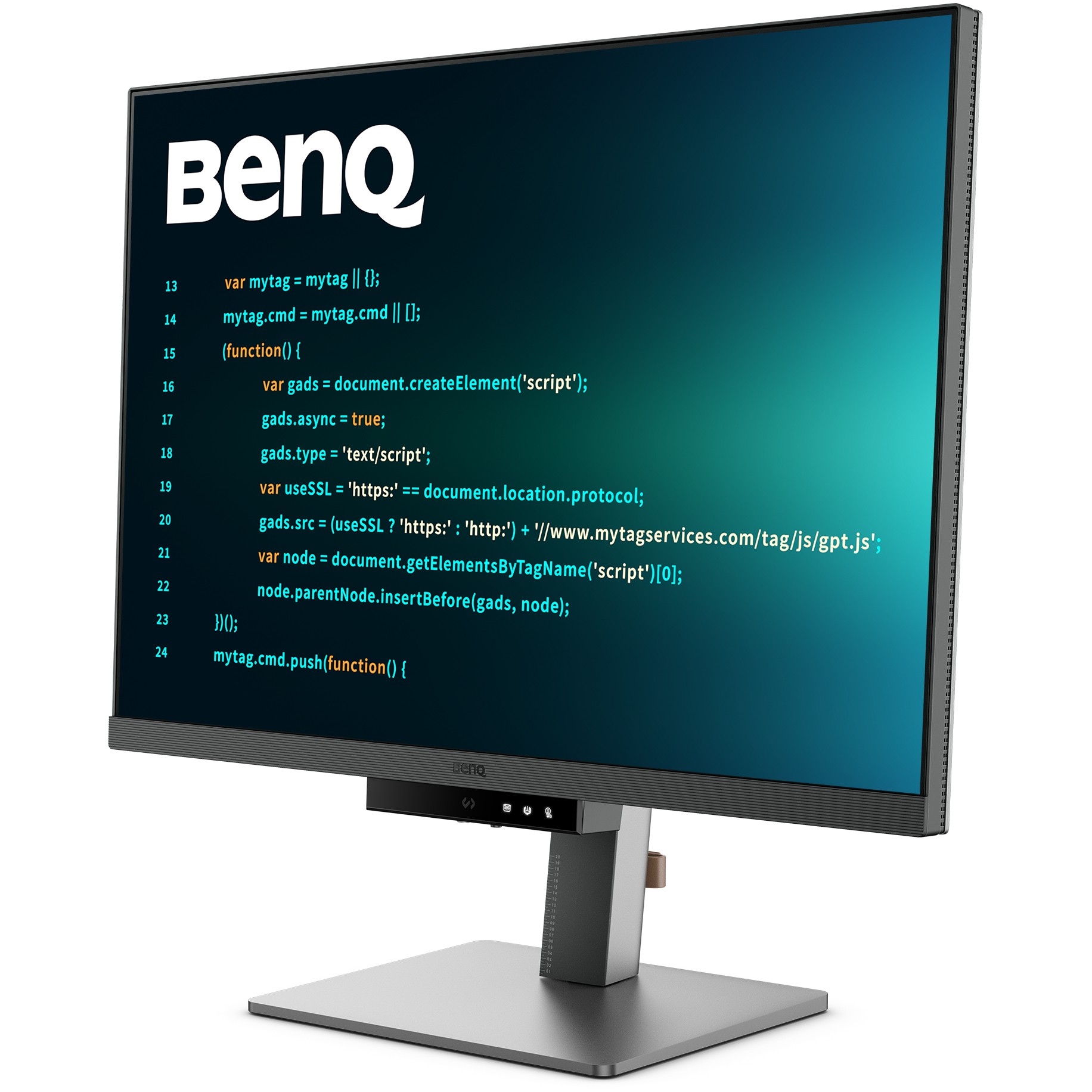Monitor BenQ RD280U / 28.2″ / 4K Ultra HD IPS / 60Hz / 5ms / HDMI + USB-C + DP / Lift & Pivot - Gri - Figura 2