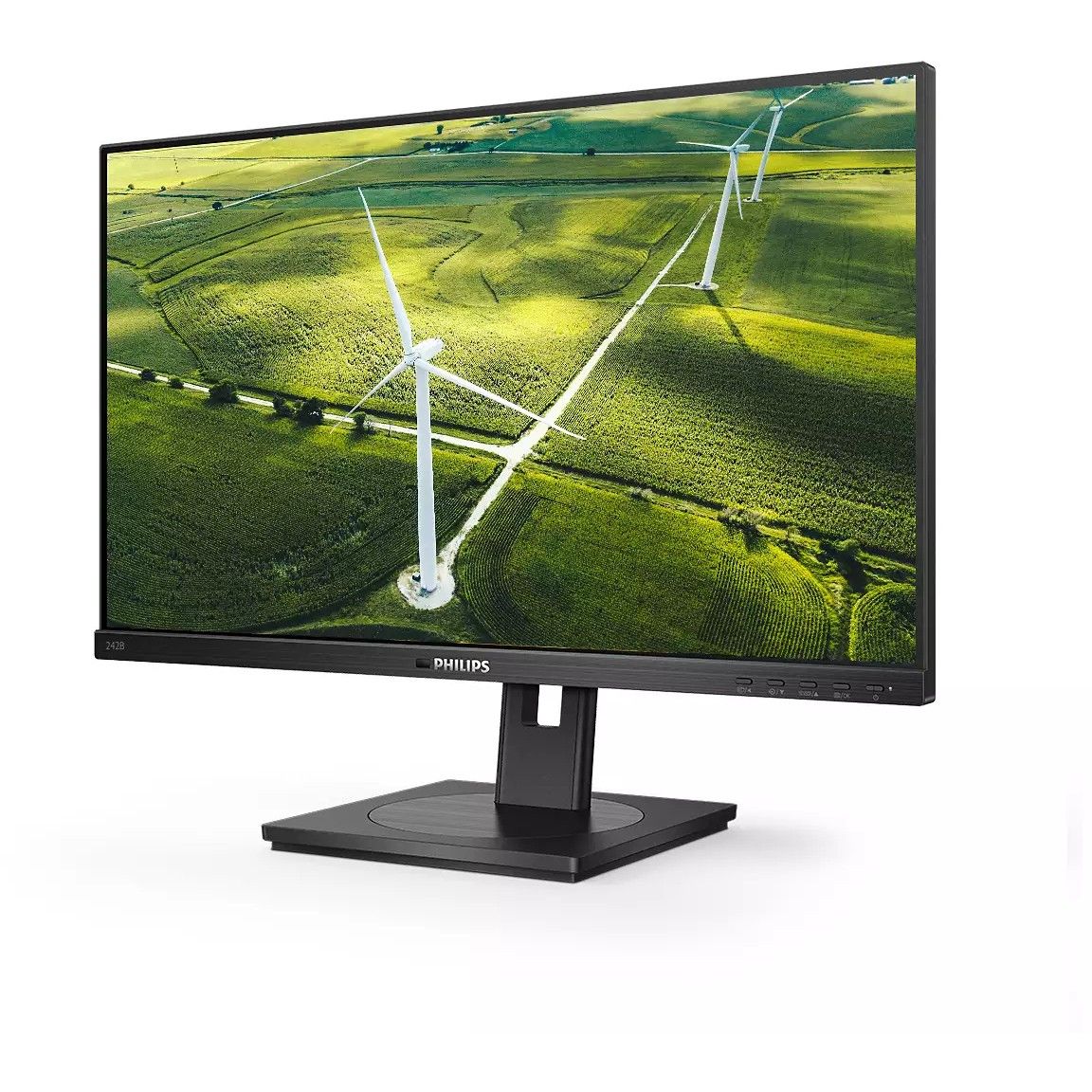 Monitor Philips 242B1G / 23.8″ / Full HD IPS LED / 75Hz / 4ms / VGA + DVI + HDMI + DP + USB - Zezë - Figura 3