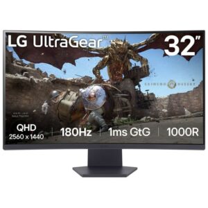 Monitor Gaming LG 32GS60QX-B / 31.5 Inch / Quad HD / 180Hz / 1ms / I zi