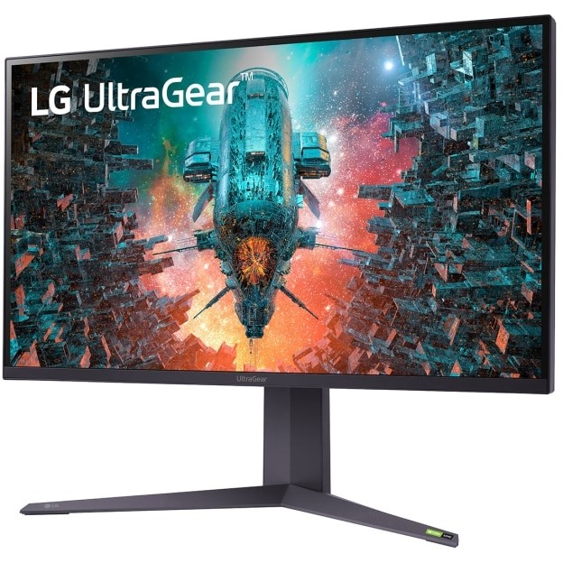 Monitor Gaming LG LCD 32GQ950P-B / 32" 4K Ultra HD Nano IPS 144Hz 1 ms / HDMI DP TYPE C / e zezë - Figura 2