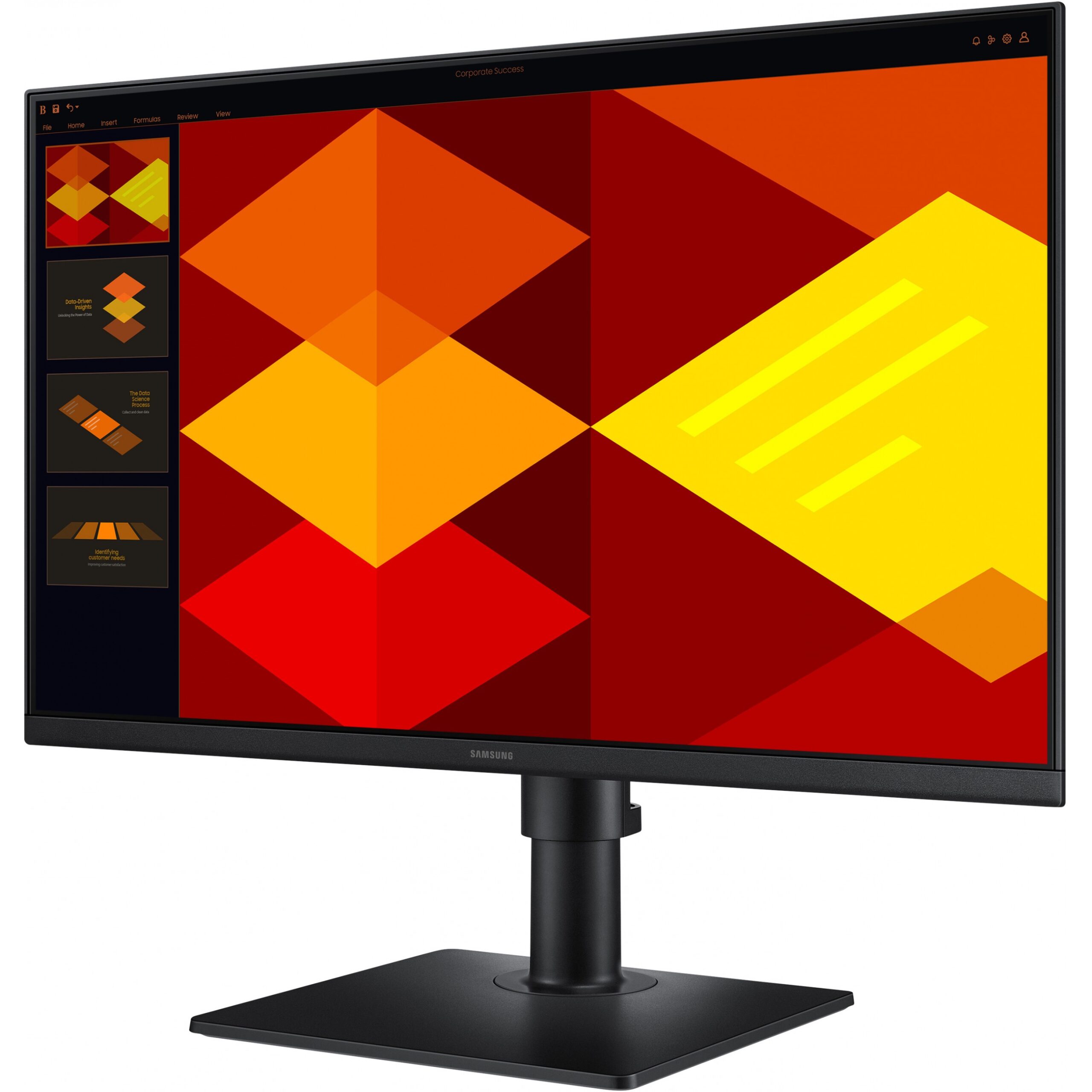 Monitor Samsung S27D402GAU / 27″ / Full HD IPS LCD / 100Hz / 5ms / DP + HDMI + USB - Zezë - Figura 3