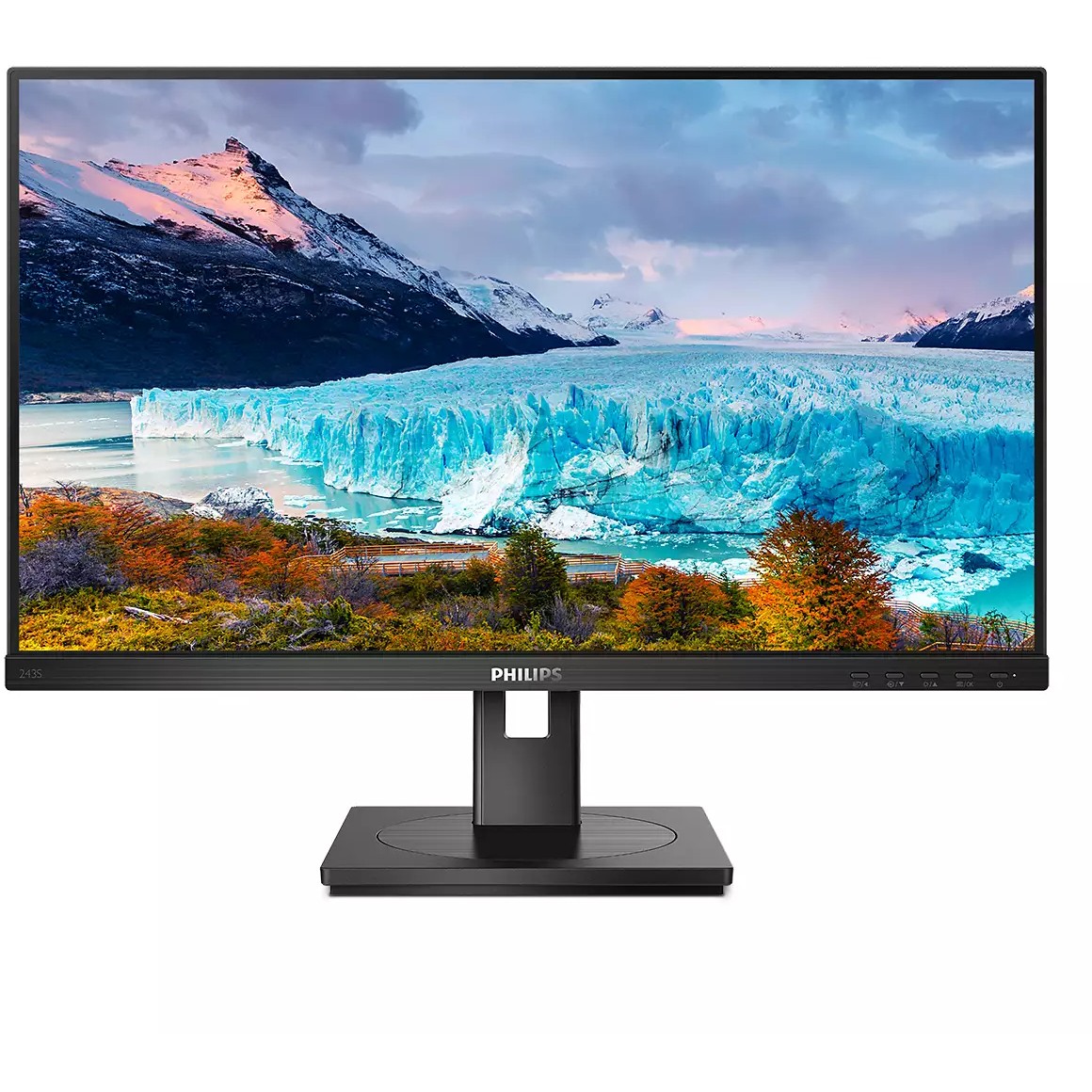 Monitor Philips 243S1 / 23.8″ / Full HD IPS LCD / 75Hz / 4ms / USB + HDMI + DP + USB-C - Zezë - Figura 2