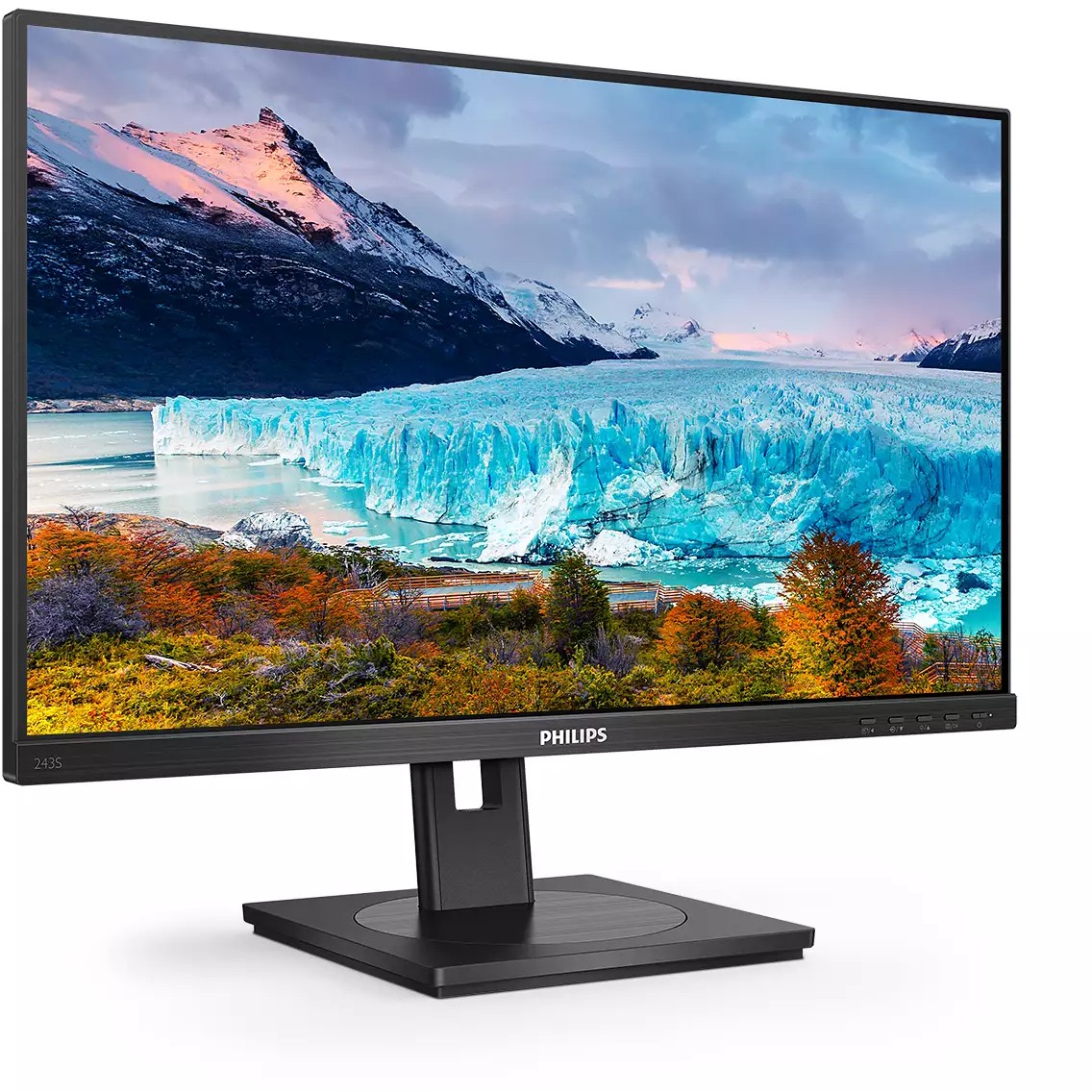 Monitor Philips 243S1 / 23.8″ / Full HD IPS LCD / 75Hz / 4ms / USB + HDMI + DP + USB-C - Zezë - Figura 3