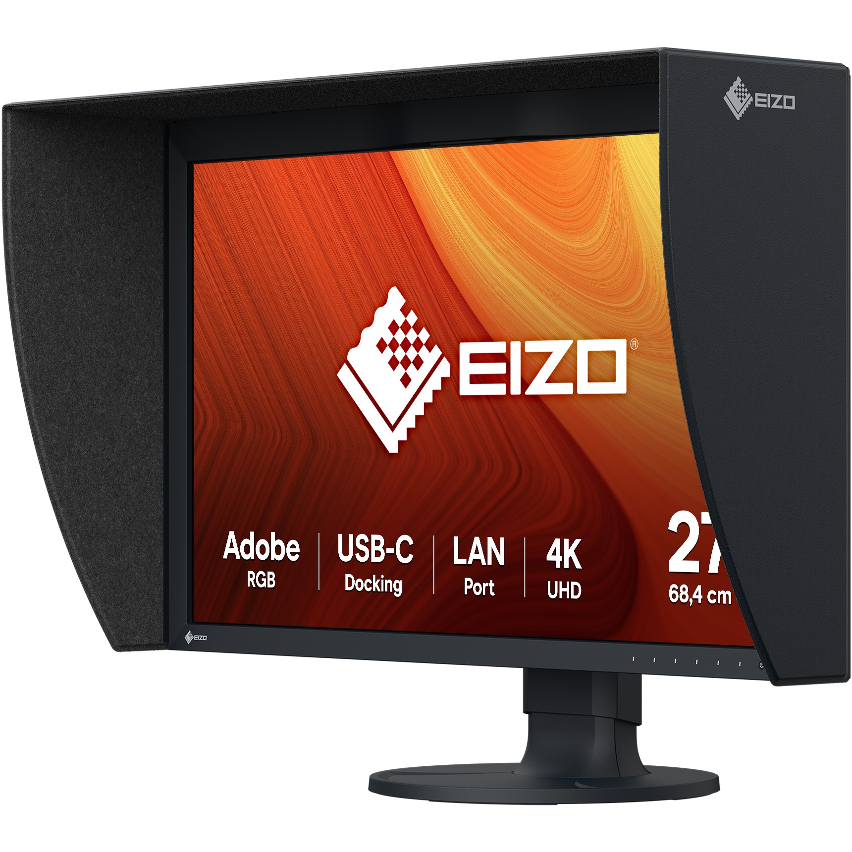 Monitor EIZO CG2700X / 27" 4K Ultra HD IPS / HDMI DP USB-C / e zezë - Figura 2