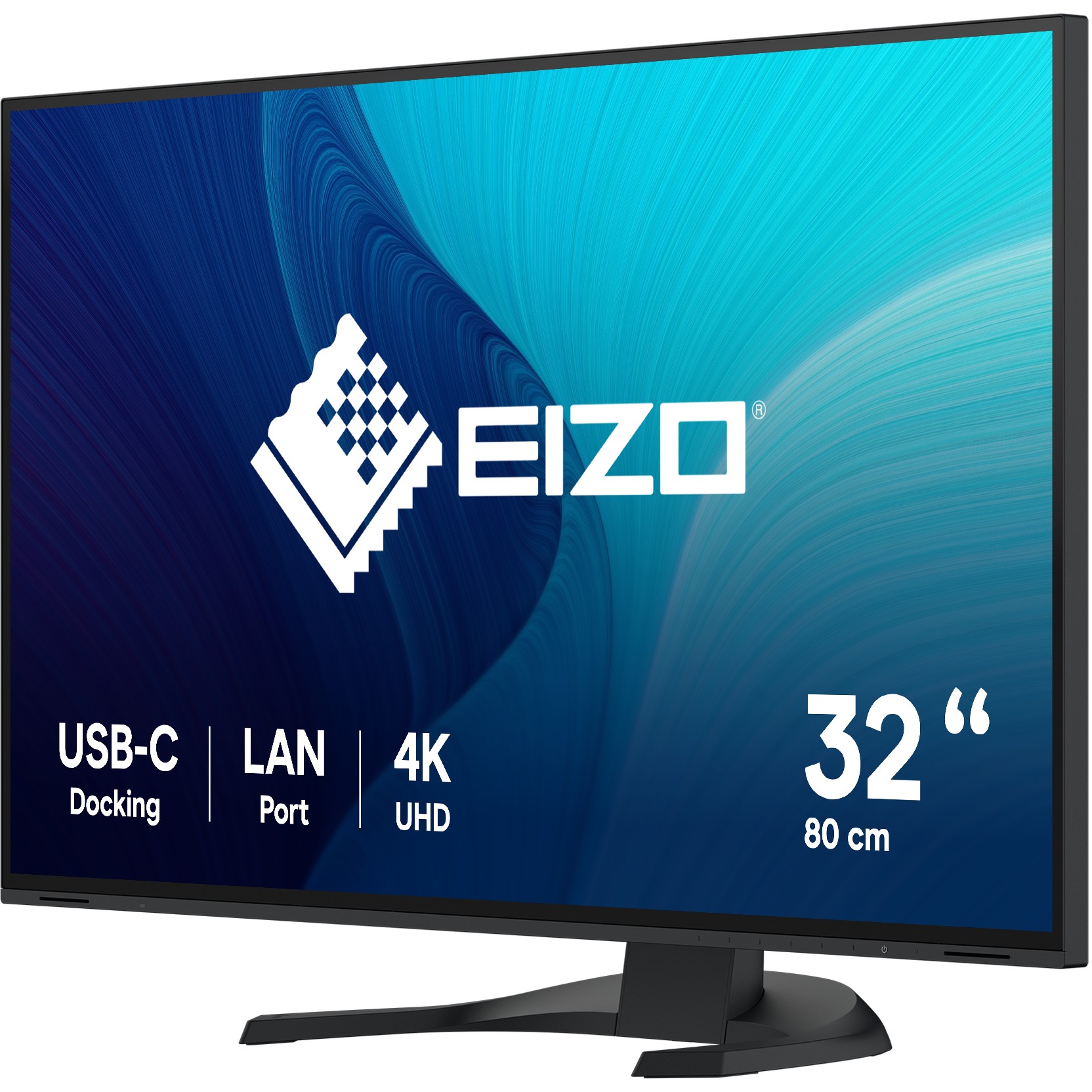 Monitor EIZO EV3240X-BK / 31.5" 4K Ultra HD IPS / HDMI DP USB-C / e zezë - Figura 2