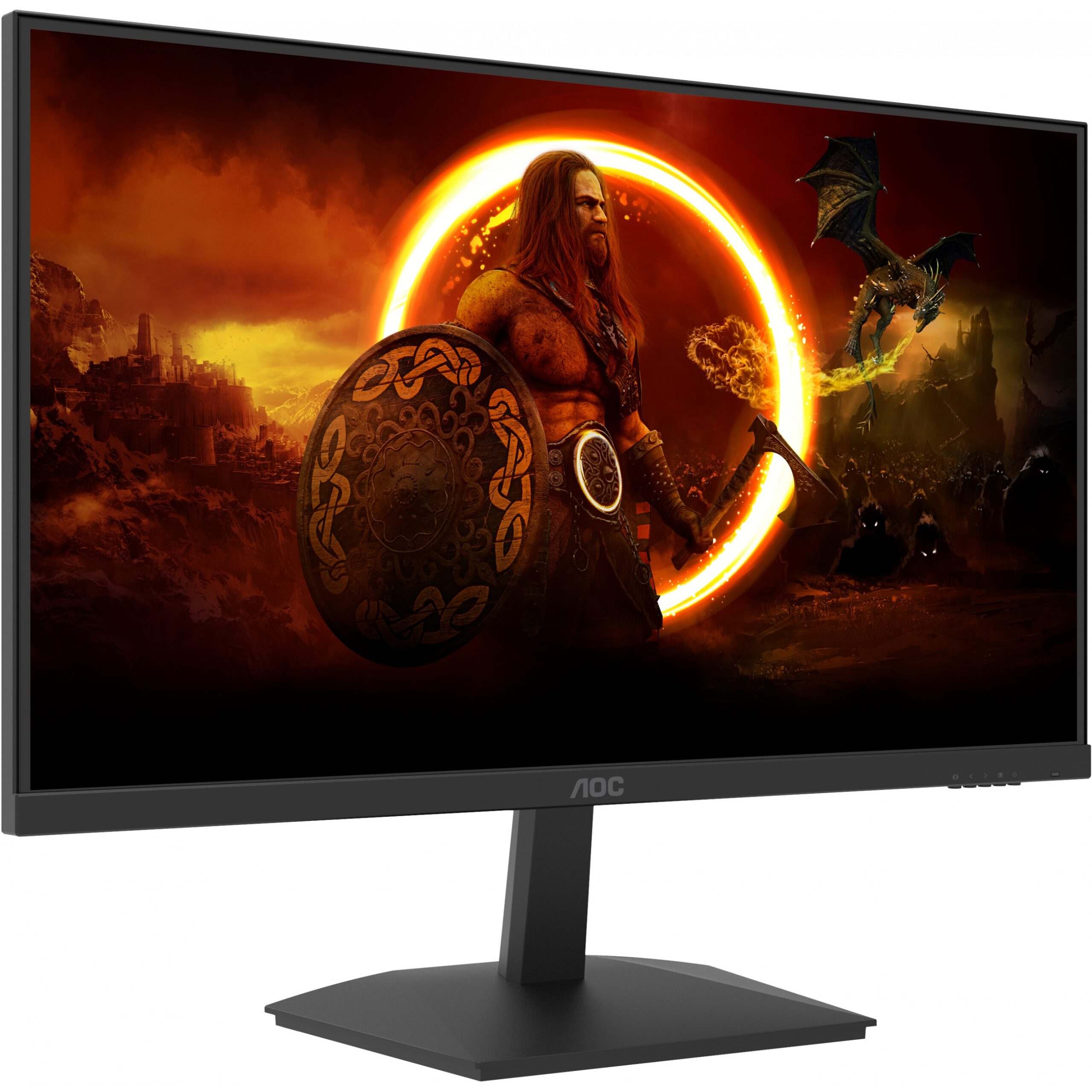 Monitor AOC 24G15N2 / 23.8″ / Full HD LED VA / 16:9 / 180 Hz / 1ms / 2x HDMI + DP / E zezë - Figura 3
