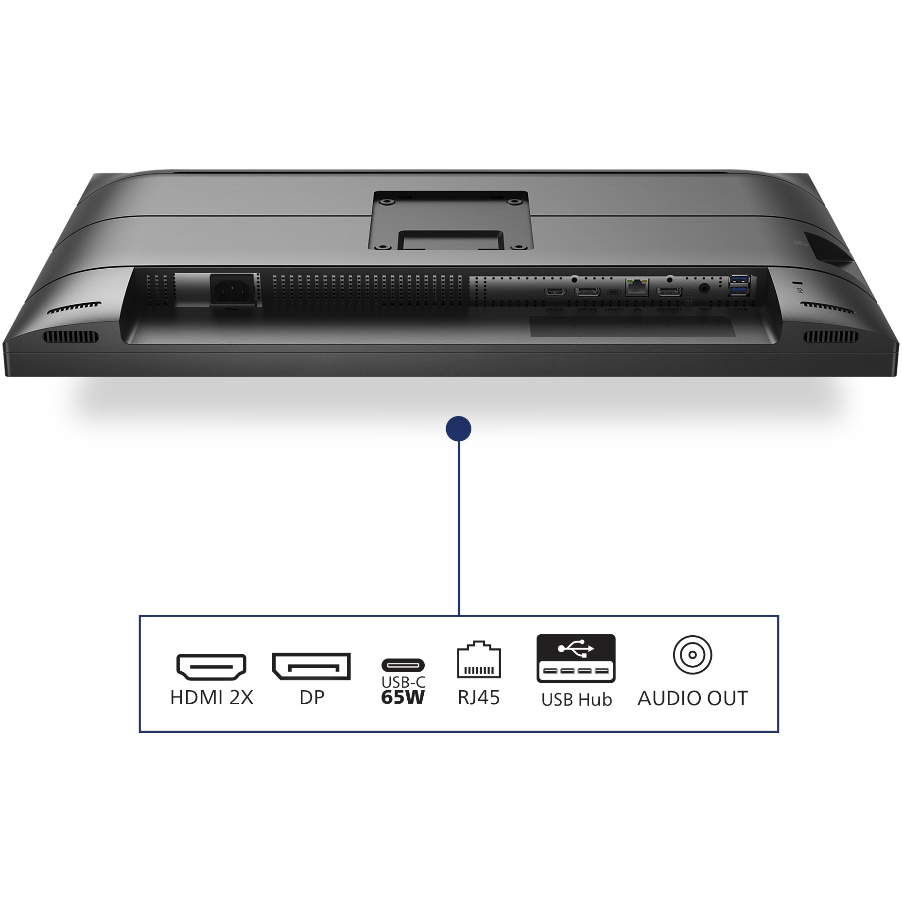 Monitor Philips 273S1 / 27″ / Full HD IPS LCD / 75Hz / 4ms / HDMI + DP + USB-C - Zezë - Figura 5