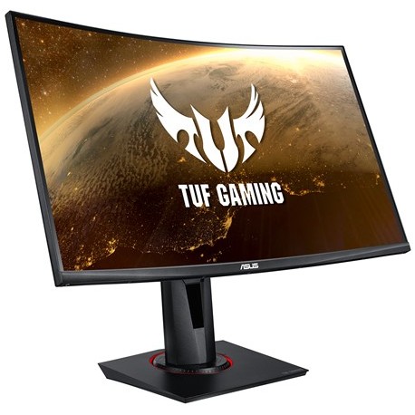 Monitor Gaming i lakuar ASUS TUF VG27VQ / 27" Full HD VA 165 Hz 1 ms Curved / HDMI DP / e zezë