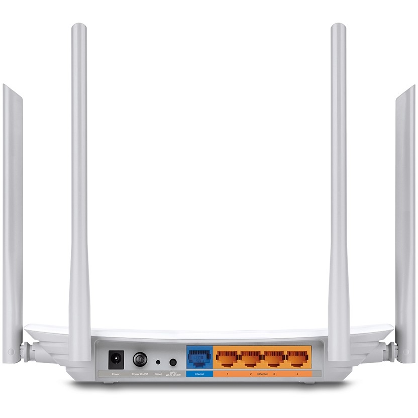 Router TP‑Link Archer A5 / Wi‑Fi 5 / Dual‑Band 2.4 & 5 GHz / Ethernet / Tabletop - Bardhë - Figura 3
