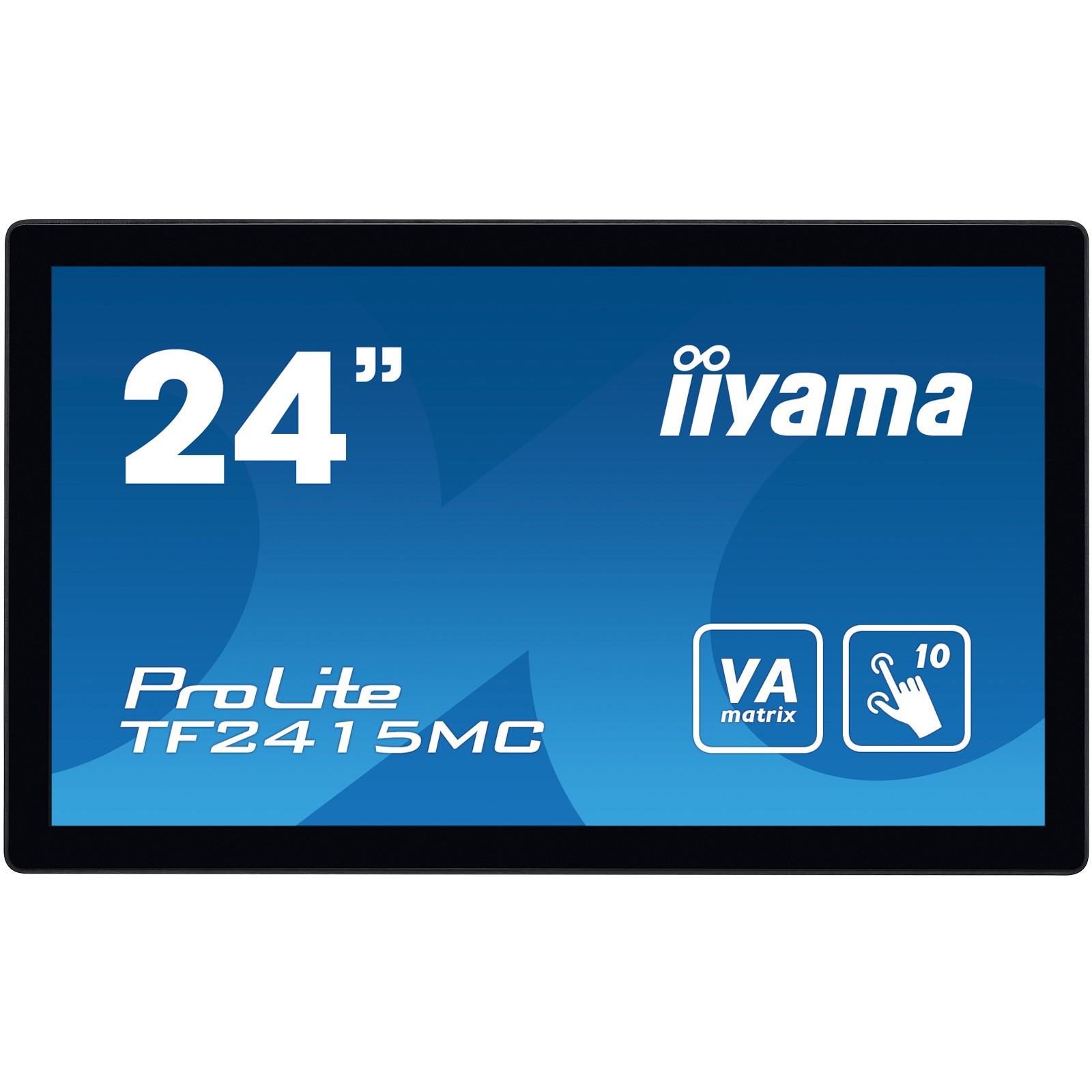 Monitor IIYAMA TF2415MC-B2 / 23.8″ / Full HD VA LED Touch / 75Hz / 16ms / USB + VGA + HDMI + DP - Zezë - Figura 5