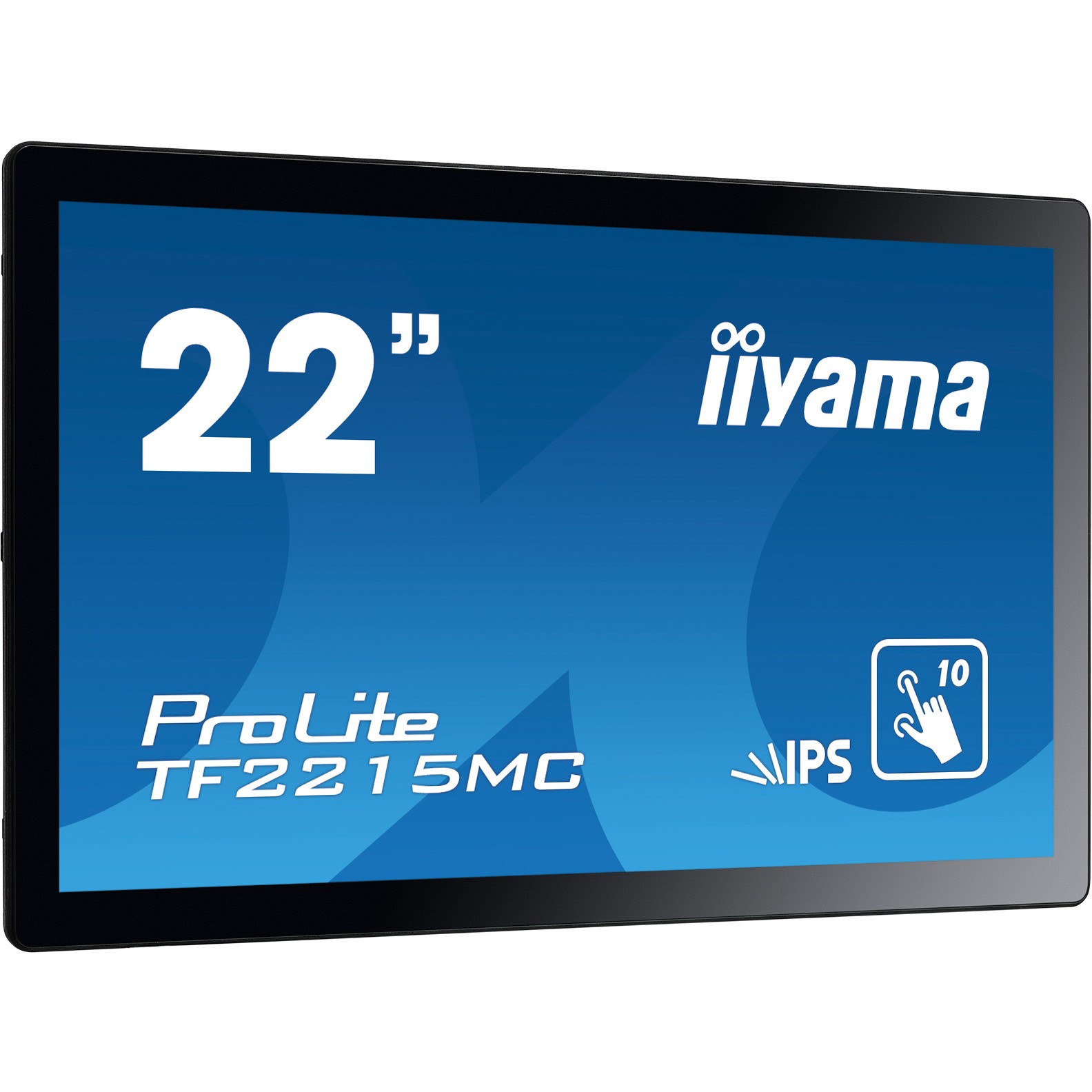 Monitor IIYAMA TF2215MC-B2 / 21.5″ / Full HD IPS LED Touch / 75Hz / 14ms / USB + VGA + HDMI + DP - Zezë