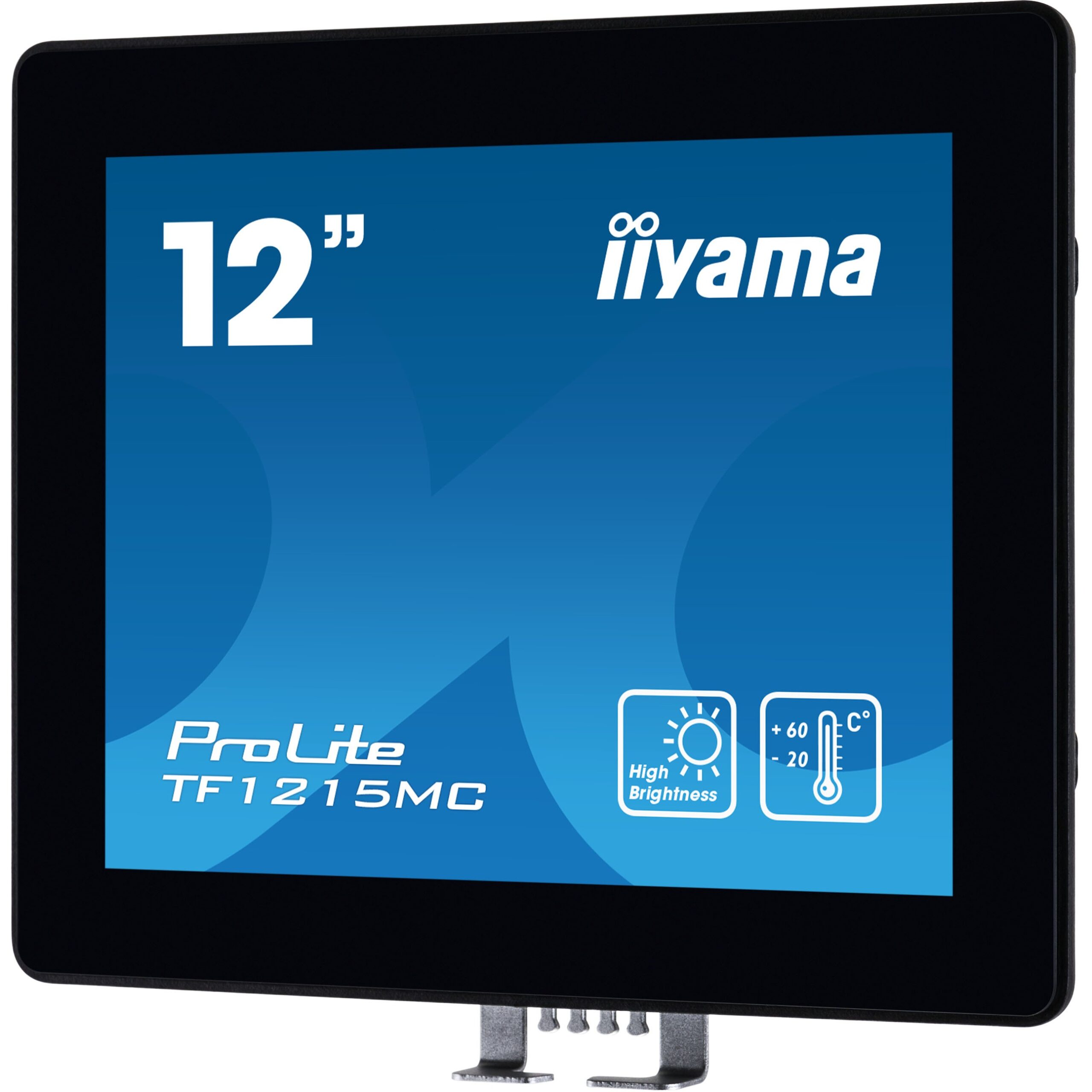 Monitor IIYAMA TF1215MC-B1 / 12.1″ / XGA IPS LCD Touch / 75Hz / 25ms / USB + HDMI + DP + VGA - Zezë - Figura 3