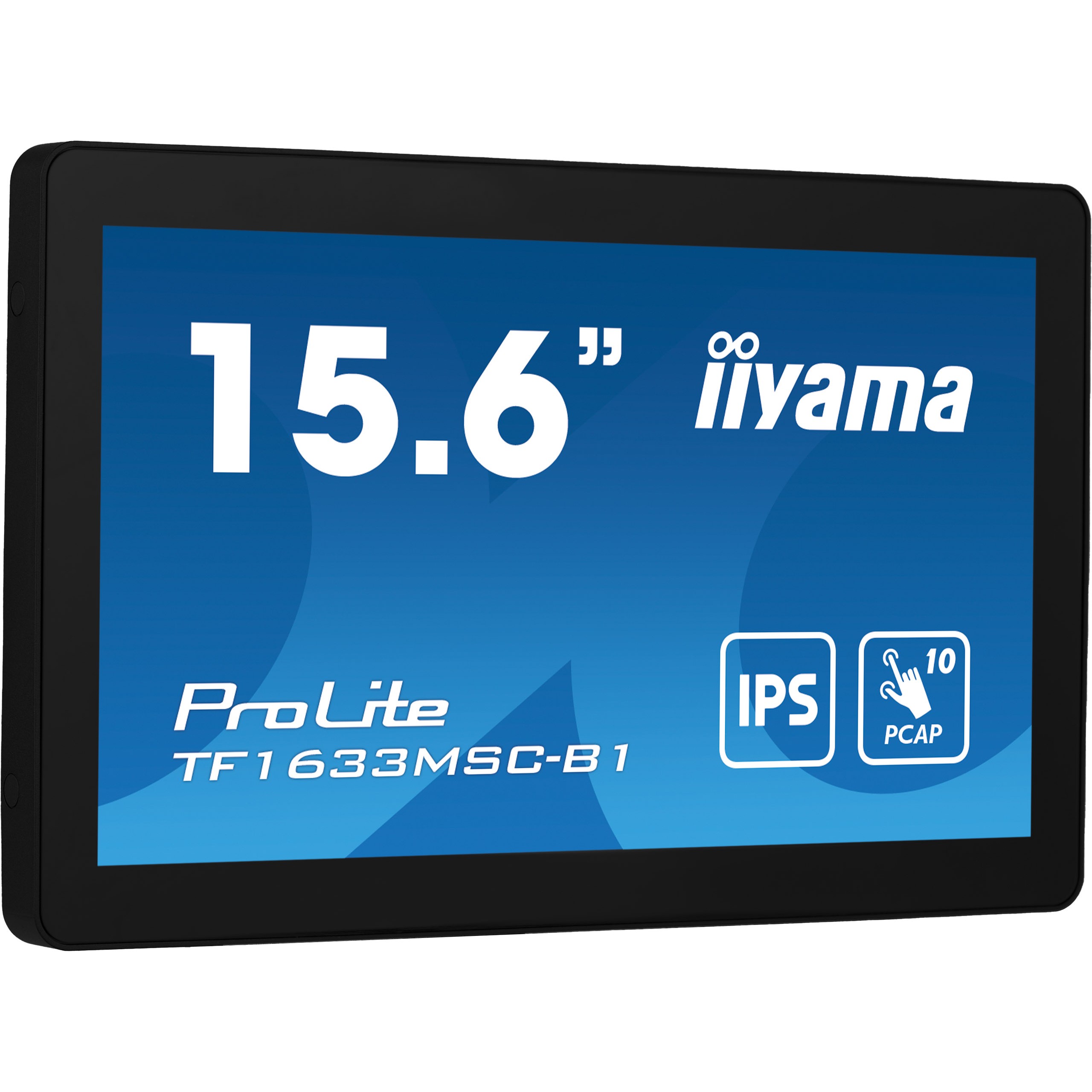 Monitor IIYAMA TF1633MSC-B1 / 15.6″ / FHD / Touch / 16:9 / HDMI + DP / IPS / E zezë