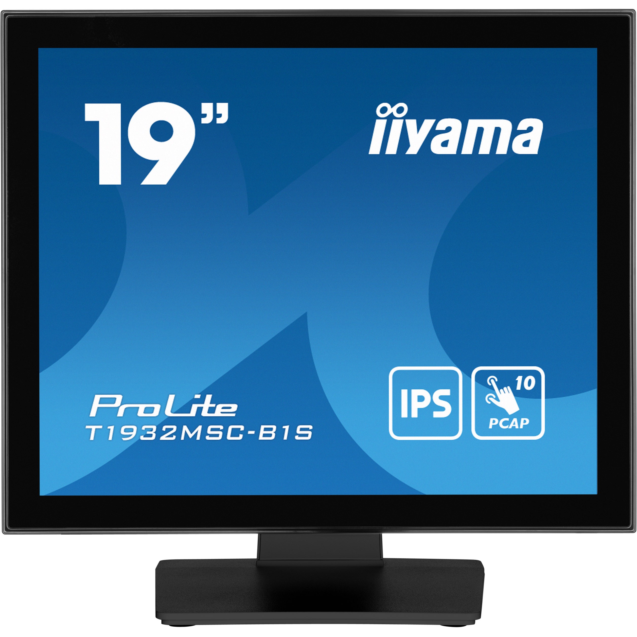 Monitor IIYAMA T1932MSC-B1S / 19″ / SXGA IPS LED Touch / 14ms / USB Port + HDMI + DP + VGA - Zezë - Figura 2