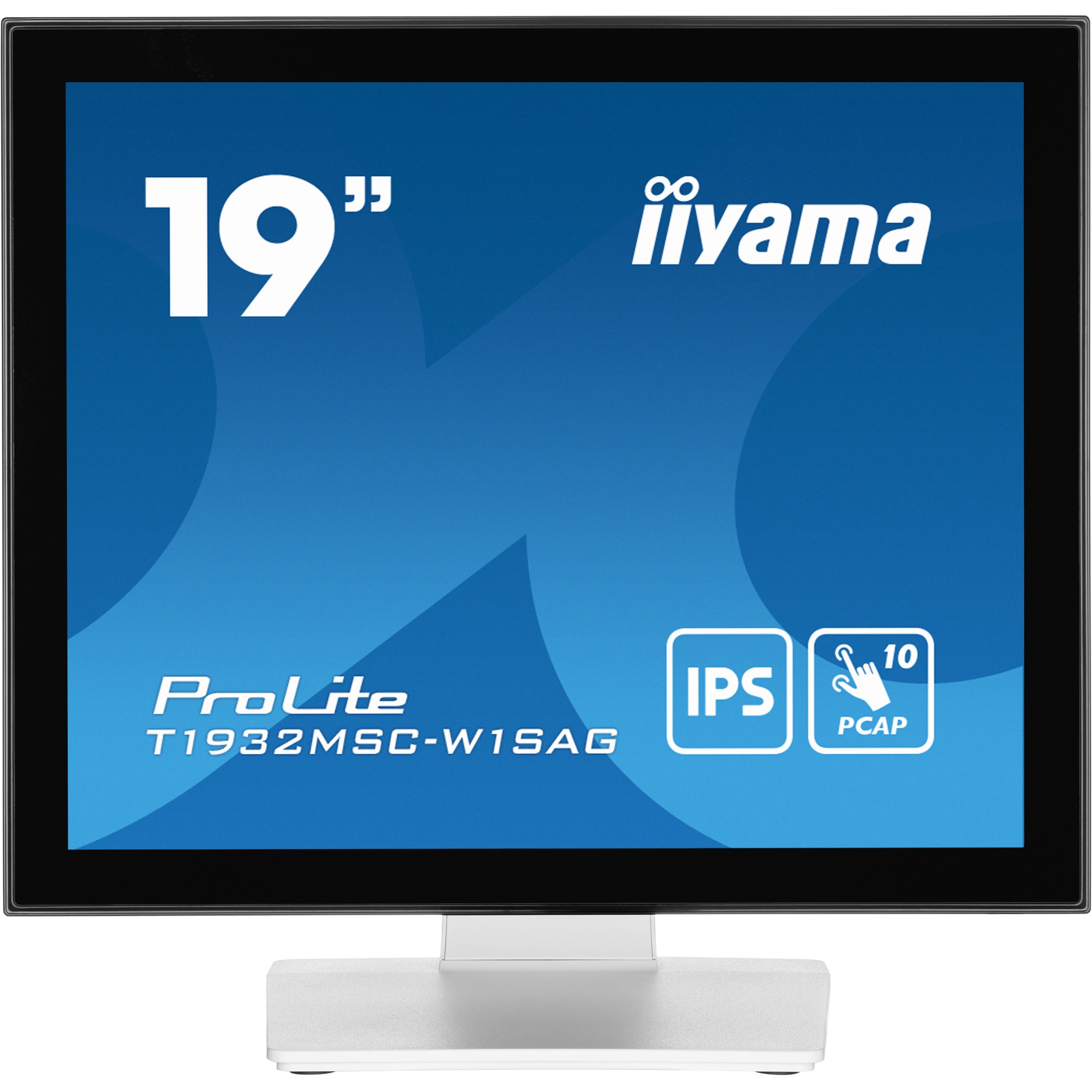 Monitor IIYAMA T1932MSC-W1SAG / 19″ / SXGA IPS LED Multi Touch / 14ms / HDMI+DP+VGA -Bardhë - Figura 2