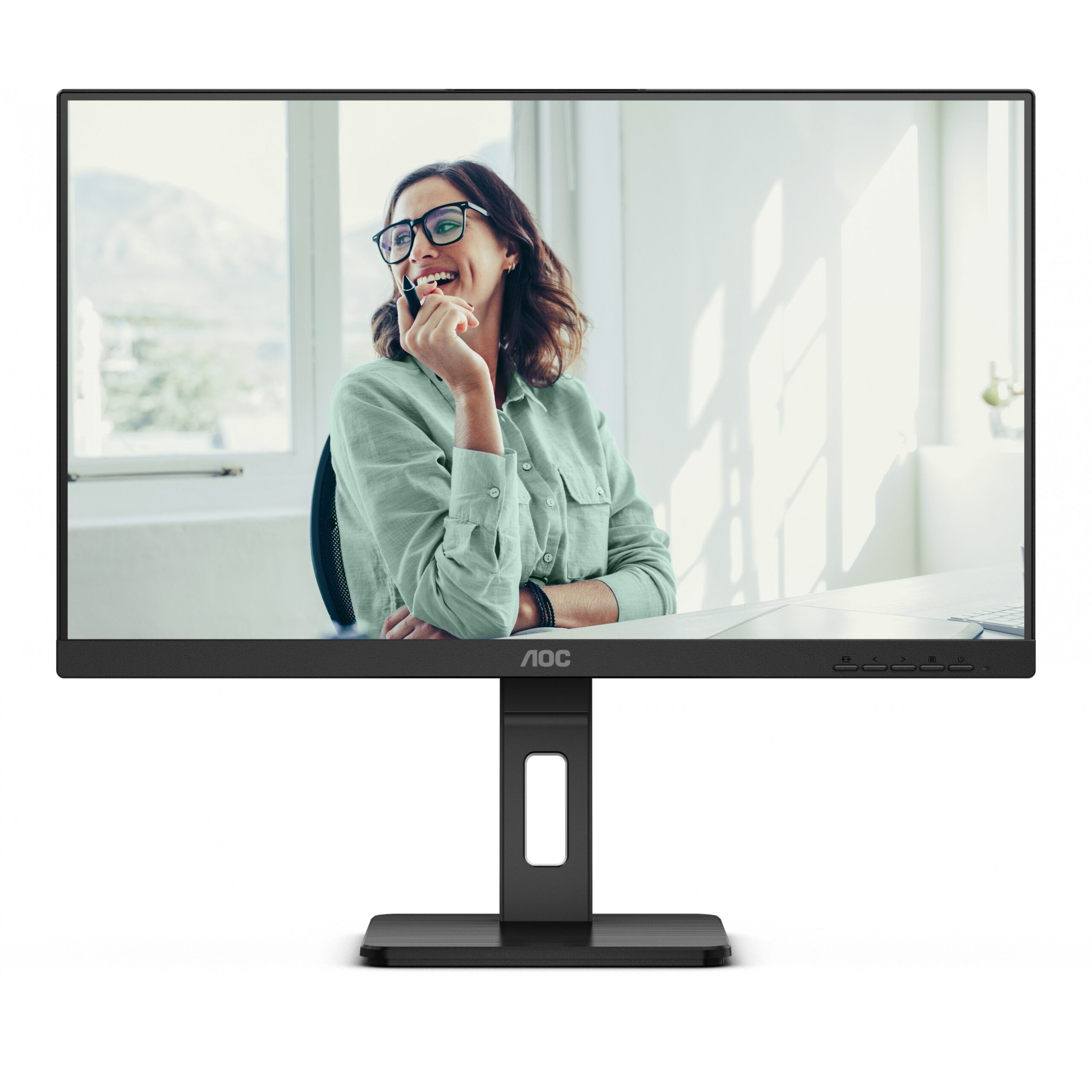 Monitor AOC Q27P3CV / 27″ / QHD IPS LED / 100Hz / 4ms / HDMI + DP + USB-C - Zezë - Figura 2