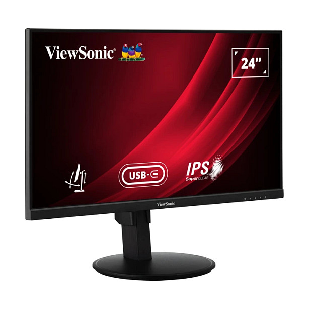 Monitor Viewsonic VG2409-MHDU-2 / 23.8"/ Full HD IPS AG / LED / 100Hz / 4ms / HDMI + DisplayPort - Zezë - Figura 2