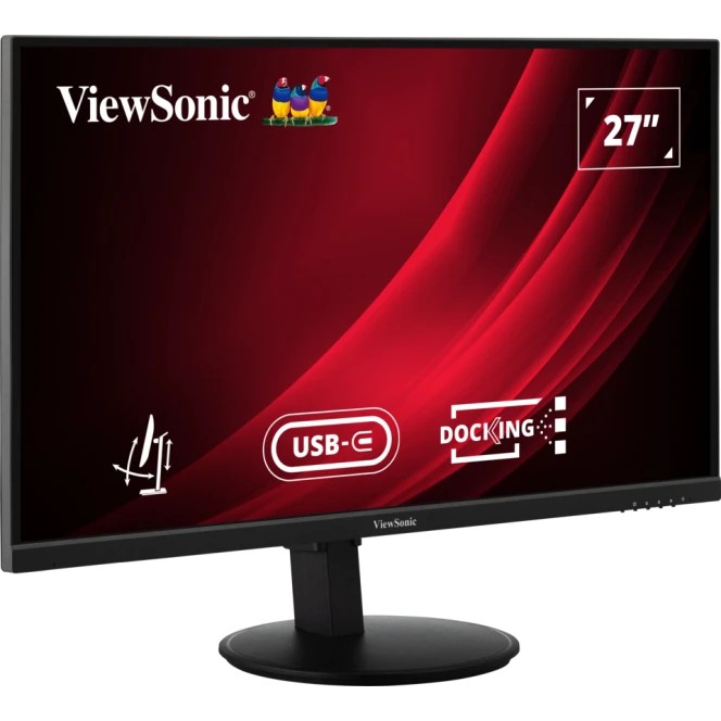 Monitor ViewSonic VG2709U-2K / 27″ / Quad HD IPS LED / 100Hz / 4ms / USB + HDMI + DP - Zezë - Figura 2