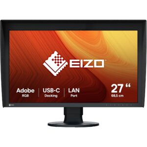 Monitor EIZO ColorEdge CG2700S / 27″ / WQHD IPS LCD / 60Hz / 19ms / HDMI + DP + USB-C + USB / Built-in Calibration - Zezë