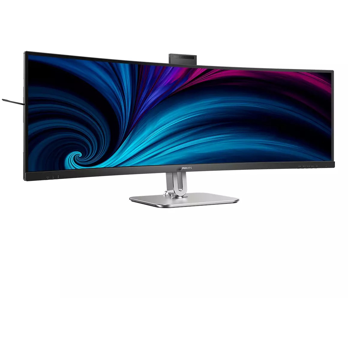 Monitor i Lakuar Philips 49B2U6903CH / 49" Dual QHD 100 Hz 4 ms VA Curved / HDMI DP USB-C / e zezë dhe hiri - Figura 4