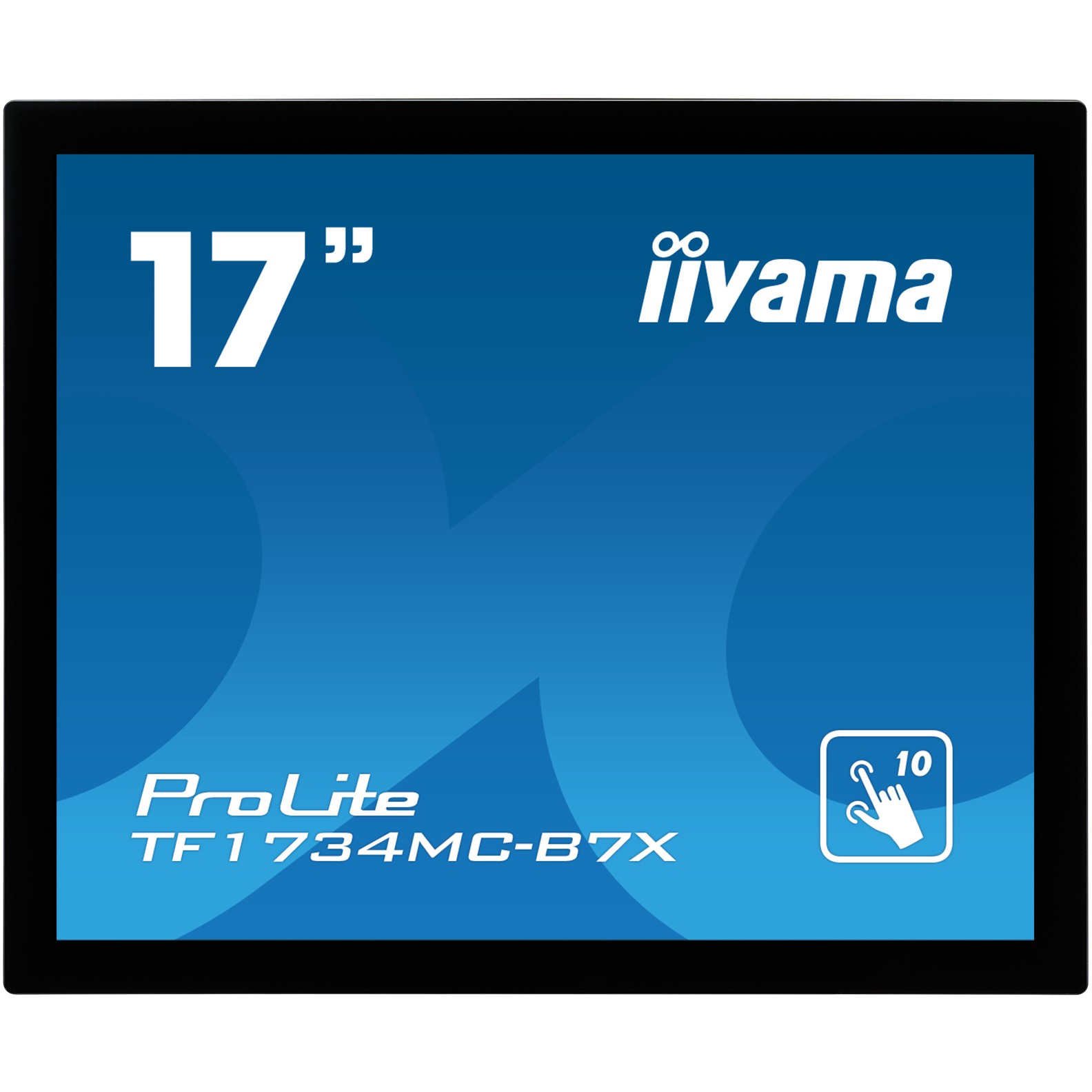 Monitor iiyama ProLite TF1734MC-B7X / 17″ / SXGA TN LED Touch / 5ms / HDMI + DP + VGA + USB - Zezë - Figura 2